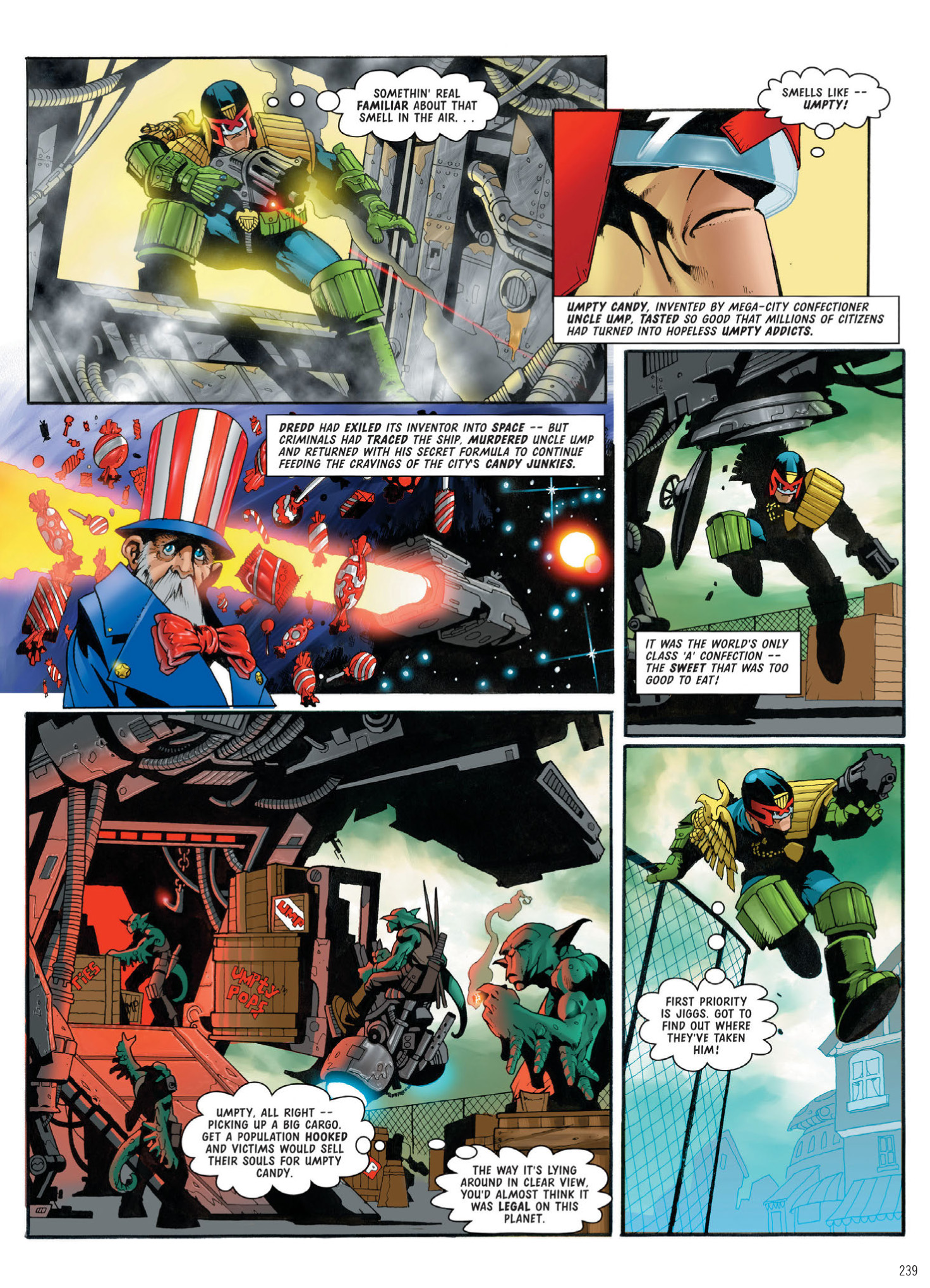 Read online Judge Dredd: The Complete Case Files comic -  Issue # TPB 31 - 240