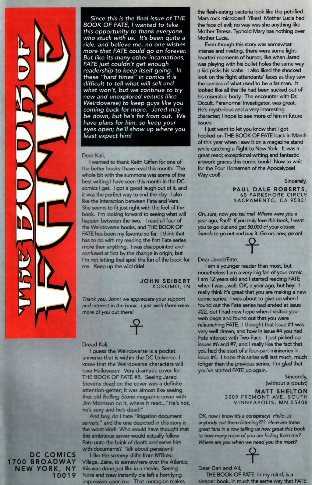 Read online The Book of Fate comic -  Issue #12 - 25