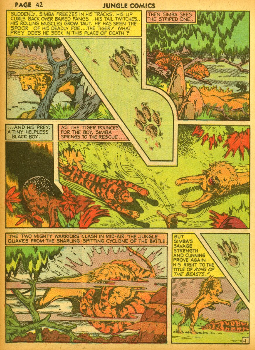 Read online Jungle Comics comic -  Issue #17 - 44