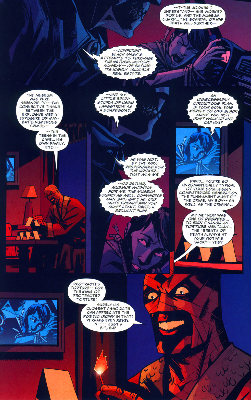 Read online Man-Bat (2006) comic -  Issue #4 - 7