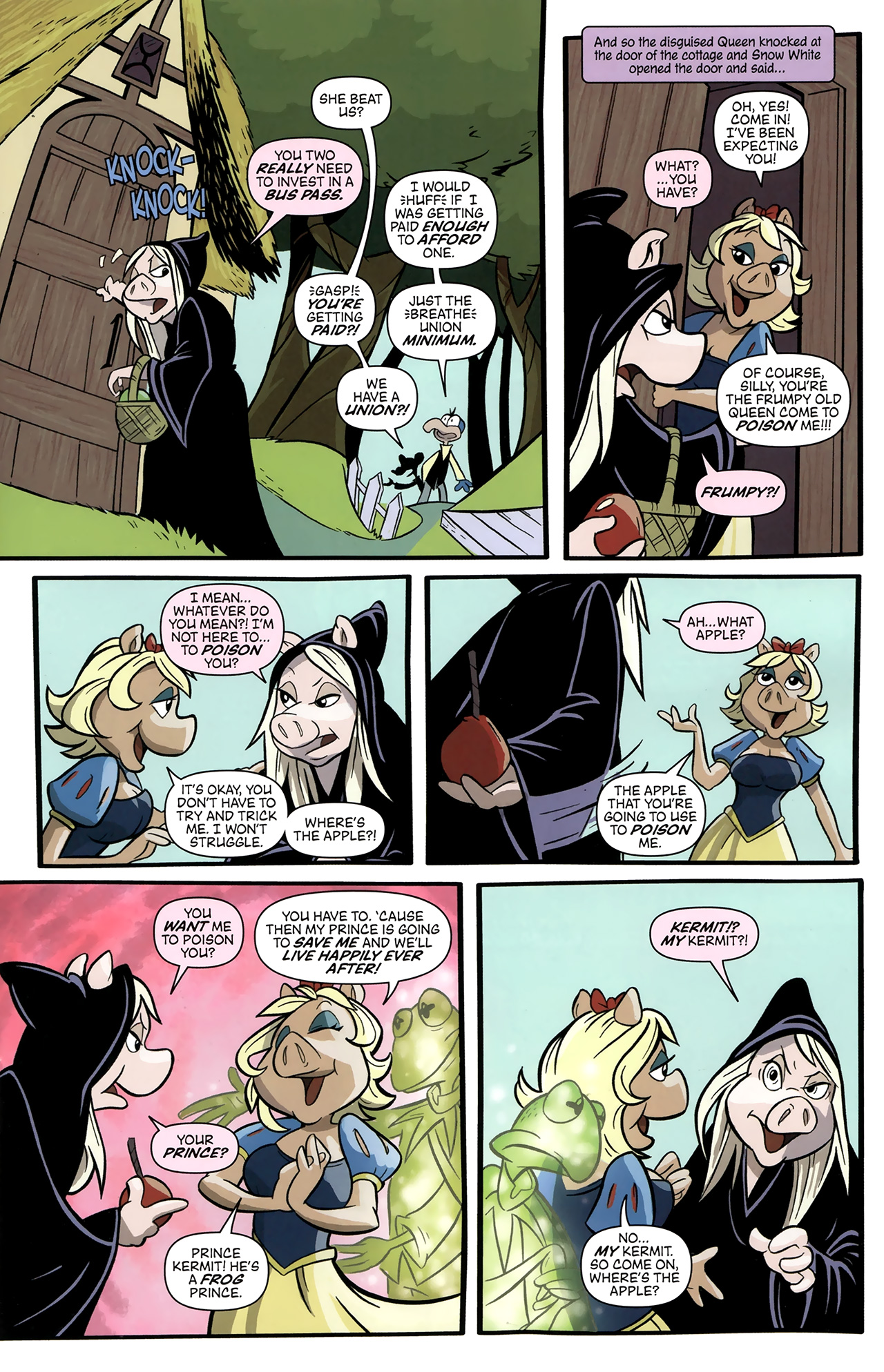 Read online Muppet Snow White comic -  Issue #3 - 13
