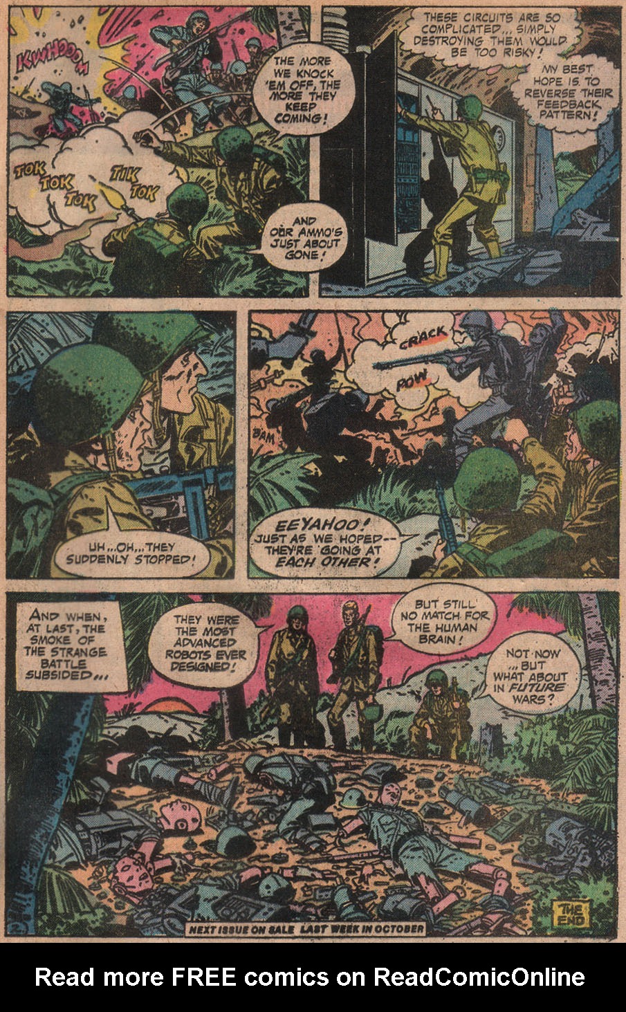 Read online Weird War Tales (1971) comic -  Issue #32 - 32