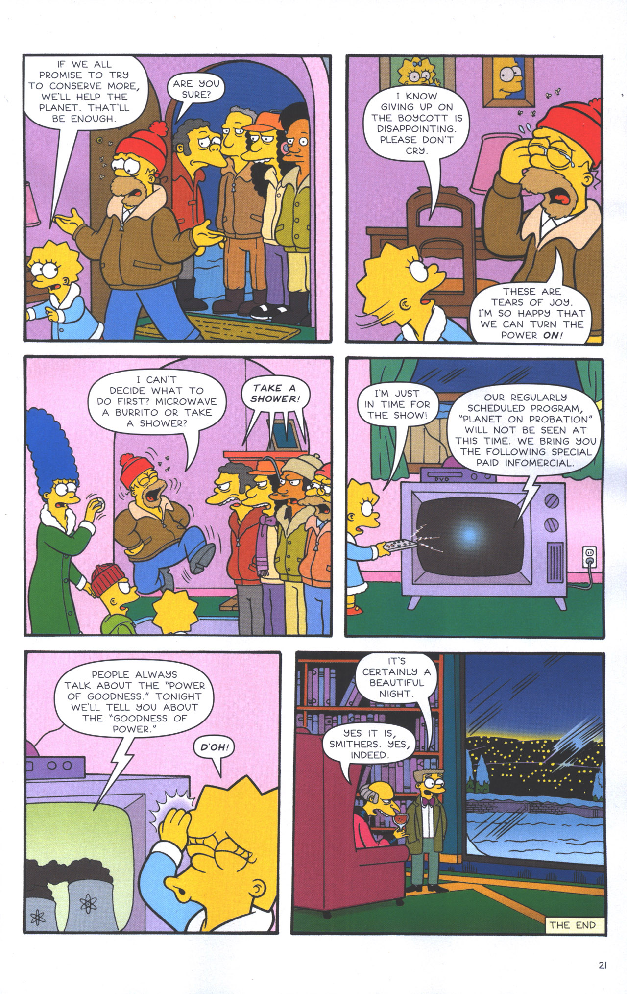 Read online The Simpsons Winter Wingding comic -  Issue #4 - 23