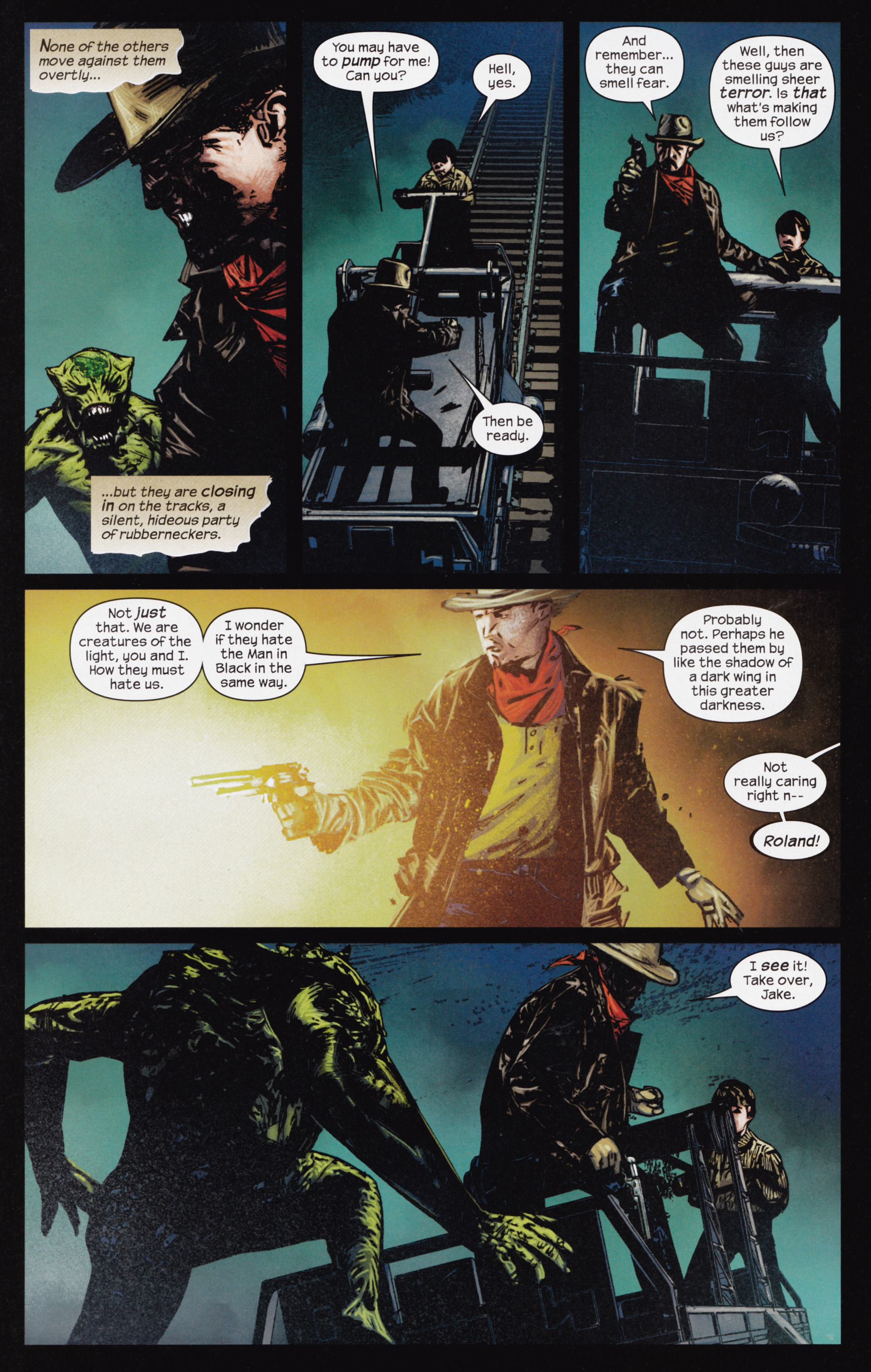 Read online Dark Tower: The Gunslinger - The Man in Black comic -  Issue #3 - 4