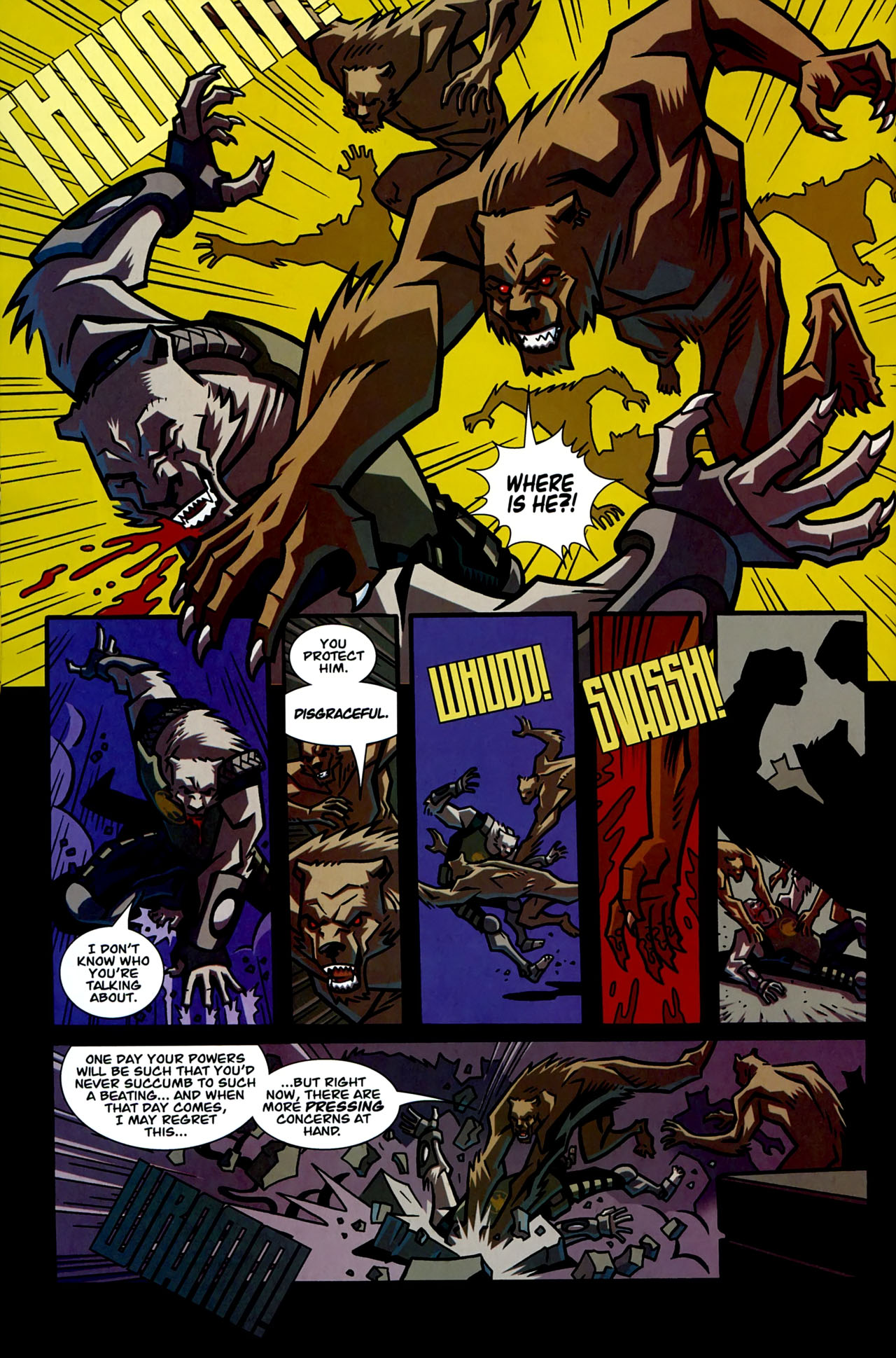 Read online The Astounding Wolf-Man comic -  Issue #4 - 10