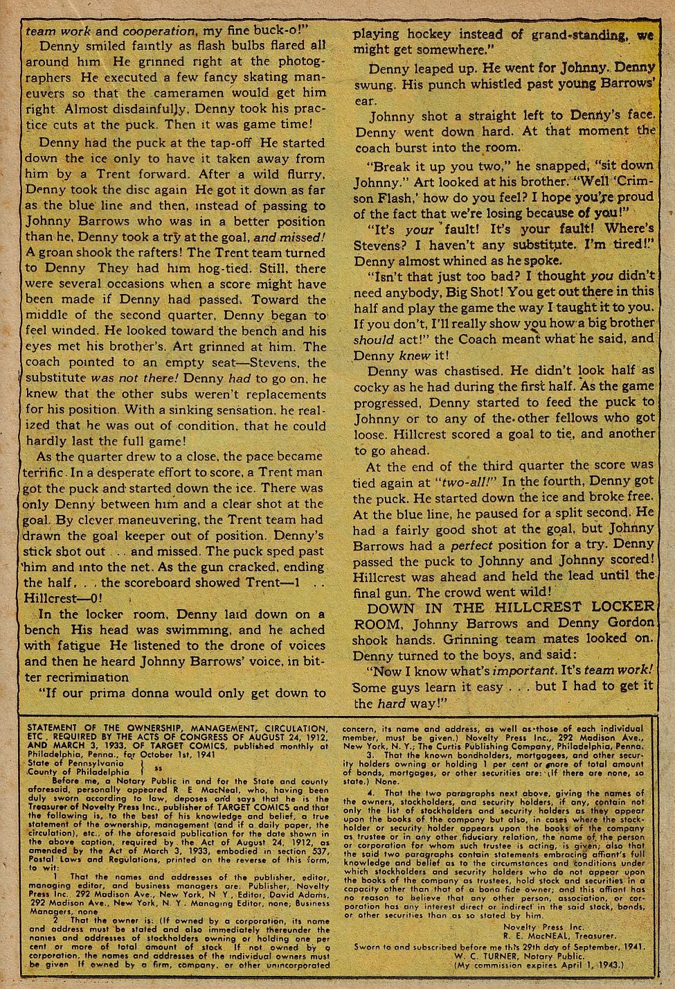 Read online Target Comics comic -  Issue #25 - 35