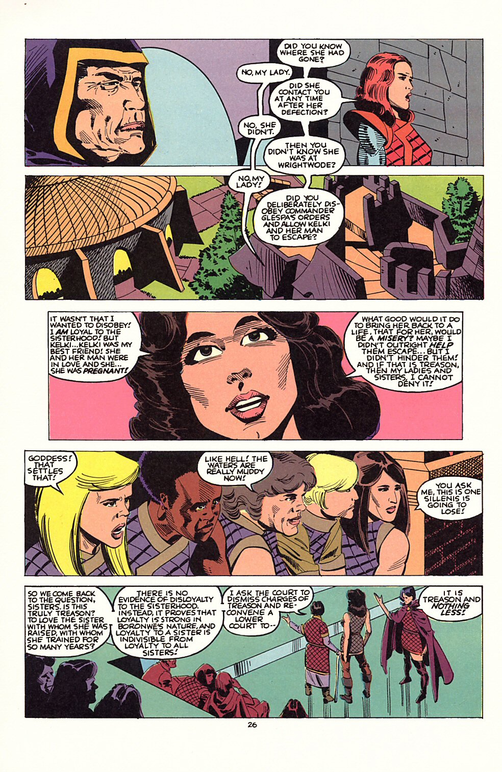 Read online Sisterhood of Steel comic -  Issue #7 - 28