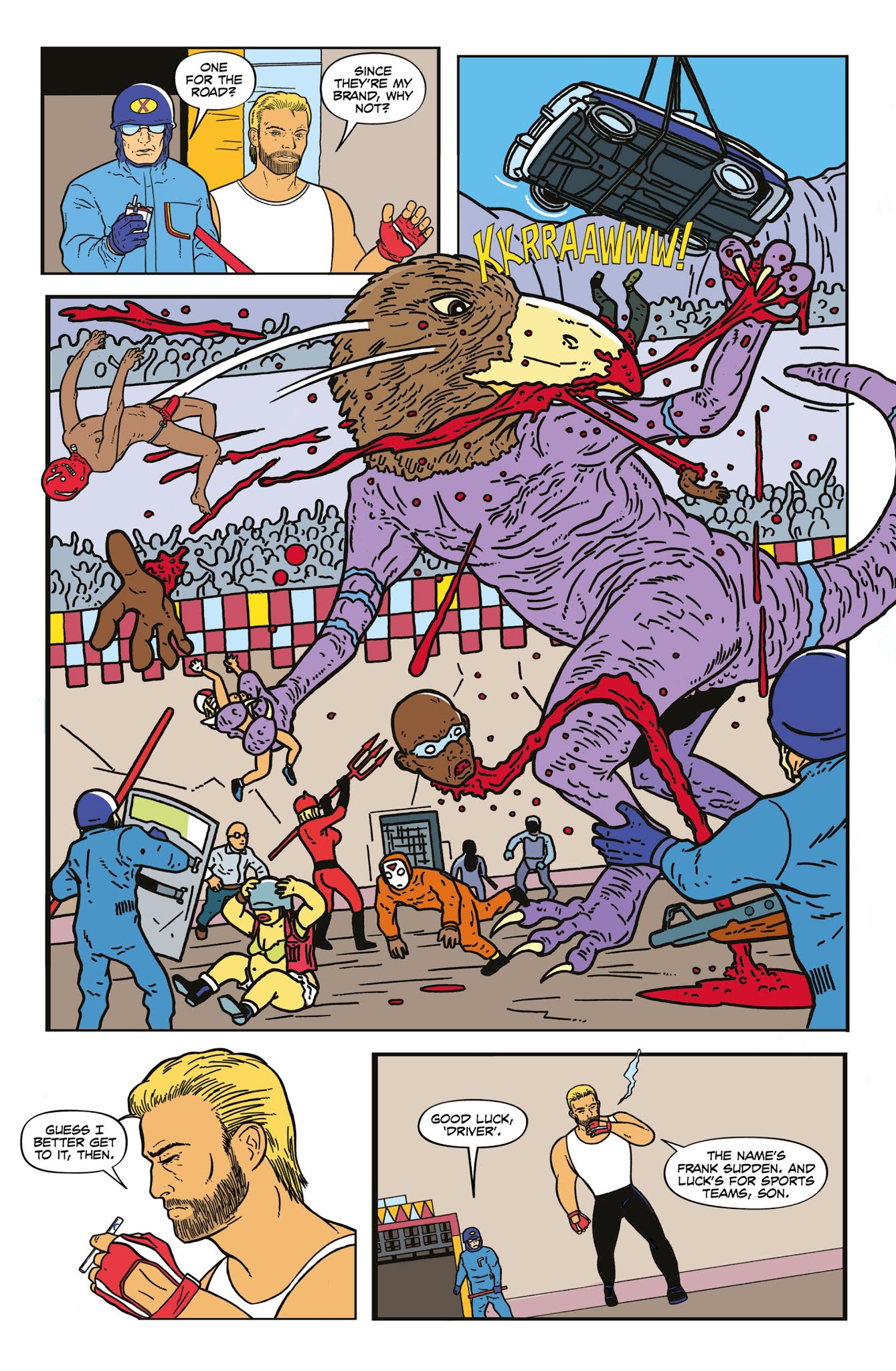 Read online Last Driver comic -  Issue # TPB - 40