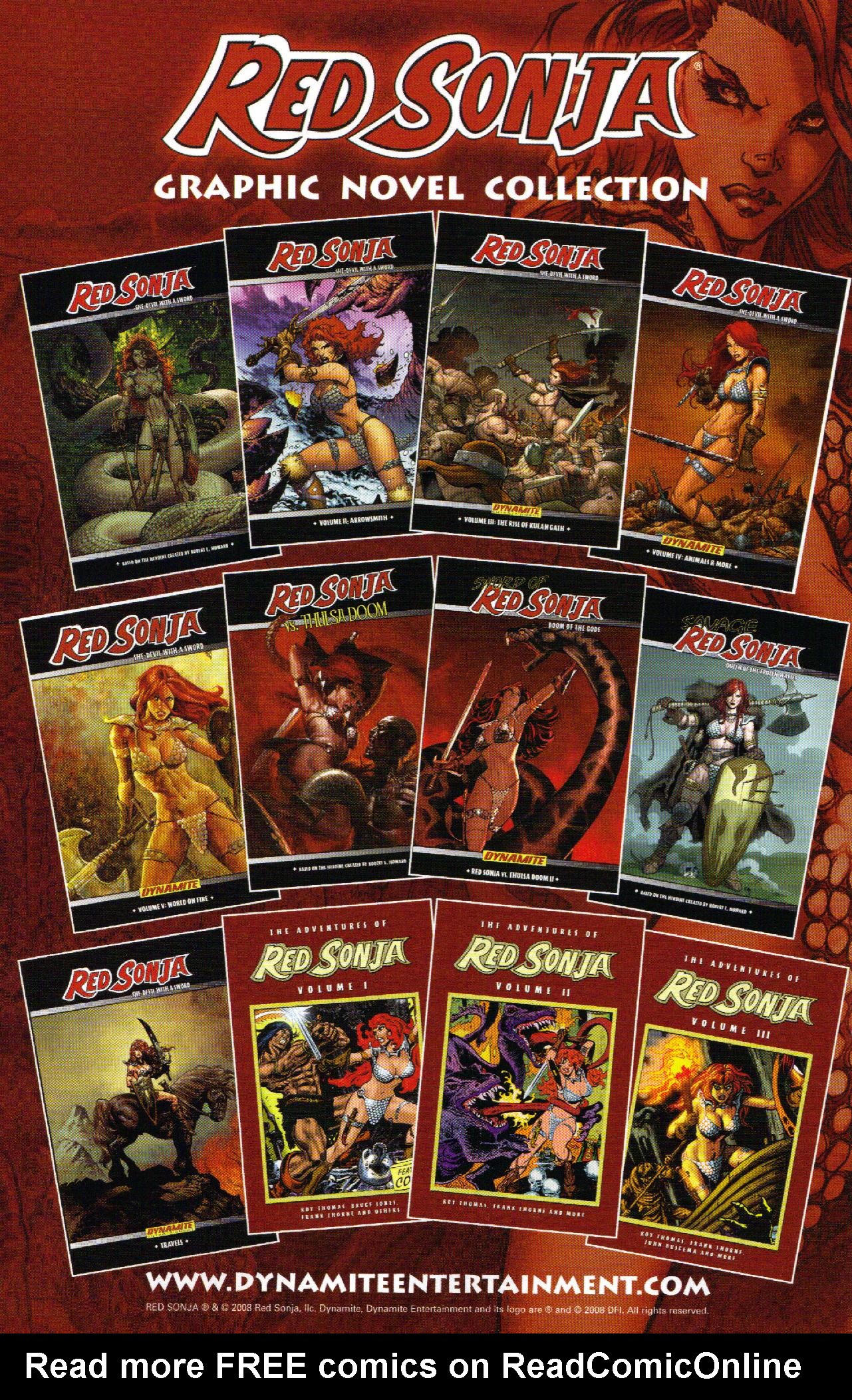 Read online Red Sonja (2005) comic -  Issue # _Annual 2 - 30