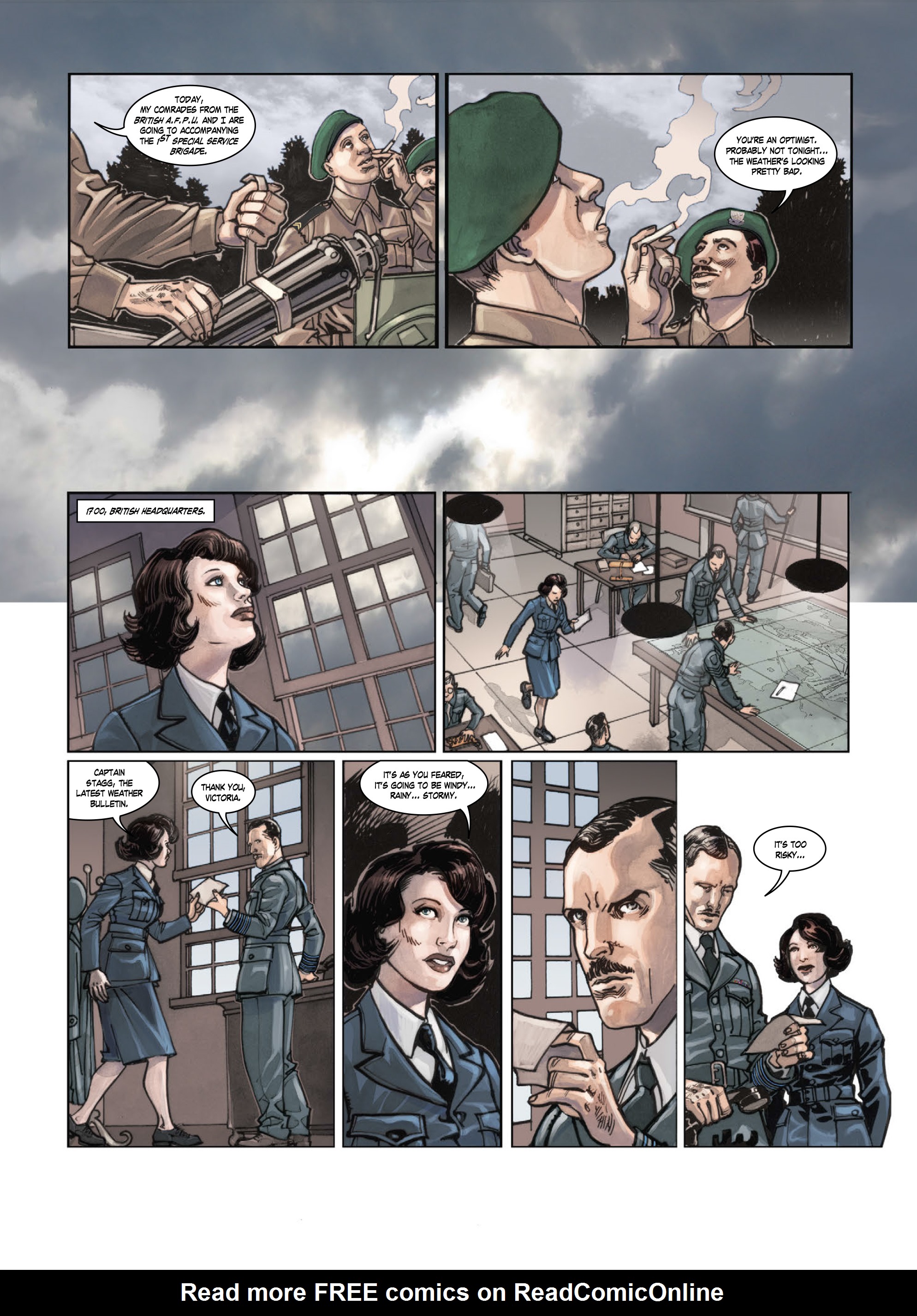 Read online Opération Overlord comic -  Issue #4 - 7