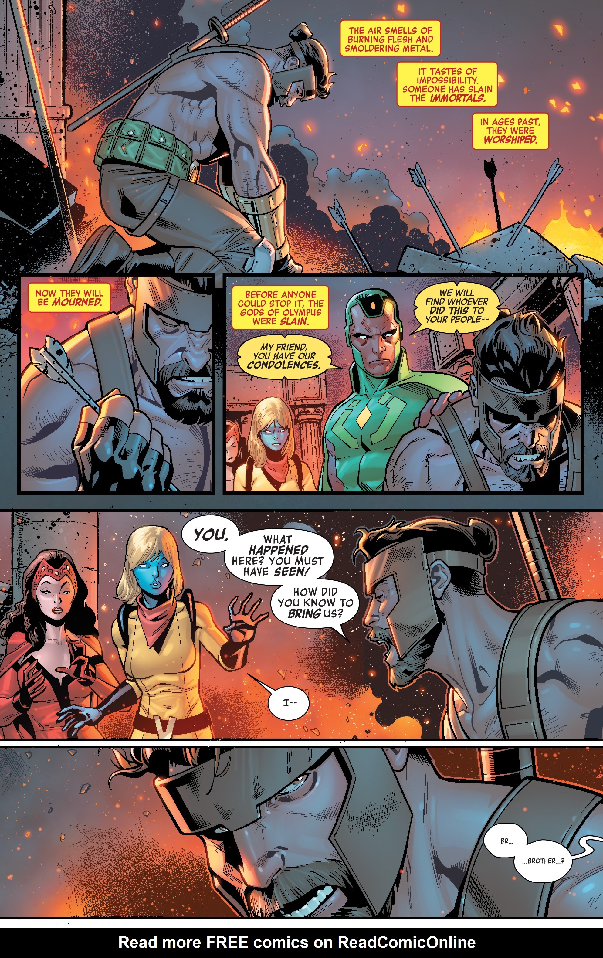 Read online Avengers No Road Home comic -  Issue #1 - 29