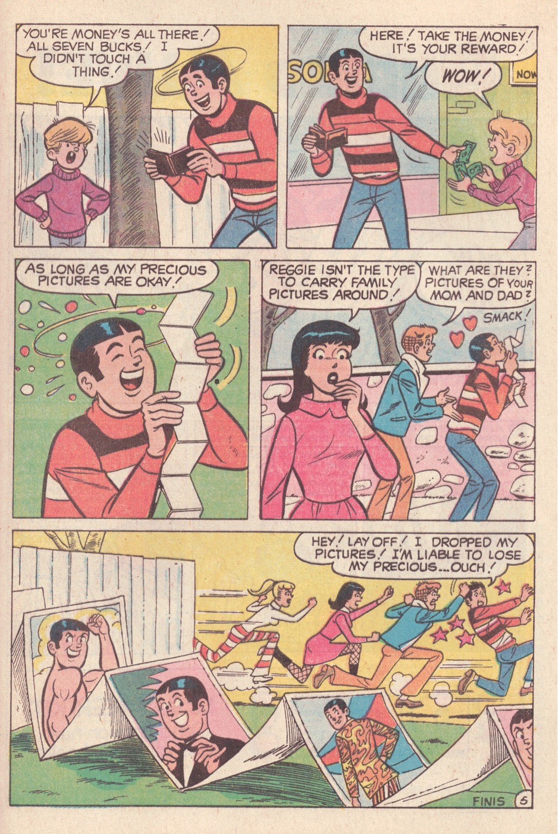 Read online Reggie and Me (1966) comic -  Issue #42 - 33