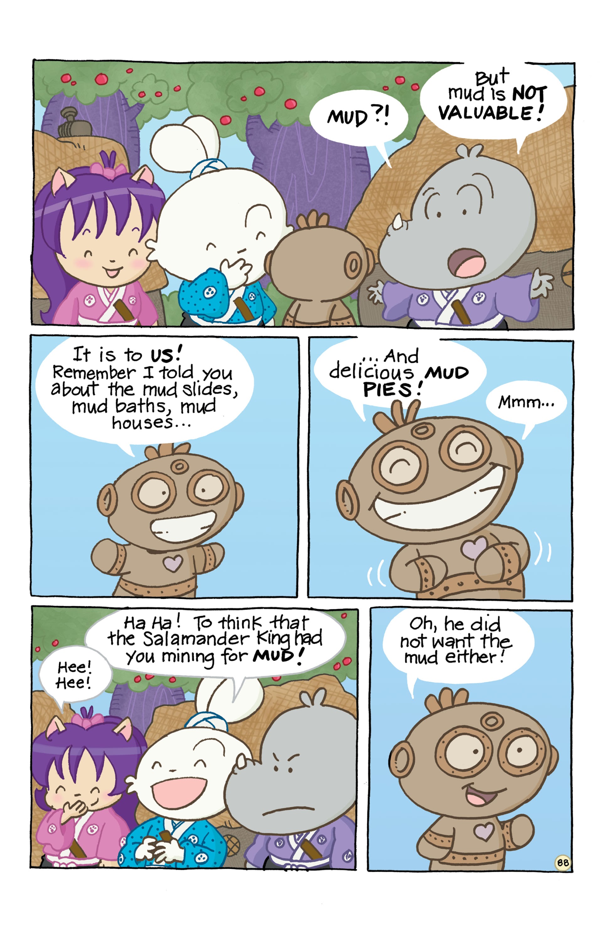 Read online Chibi-Usagi: Attack of the Heebie Chibis comic -  Issue # TPB - 92