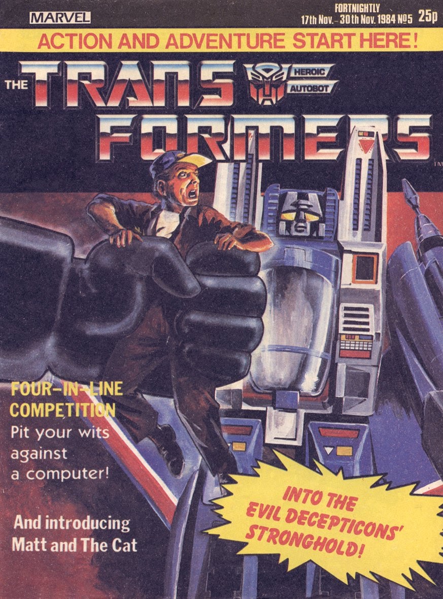 Read online The Transformers (UK) comic -  Issue #5 - 1