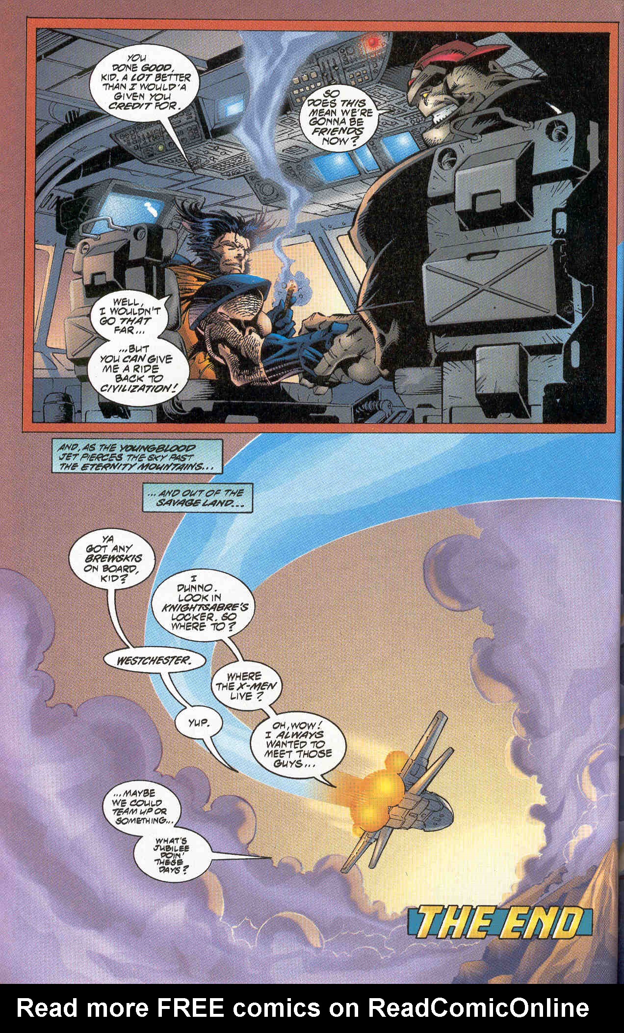 Read online Badrock/Wolverine comic -  Issue # Full - 42