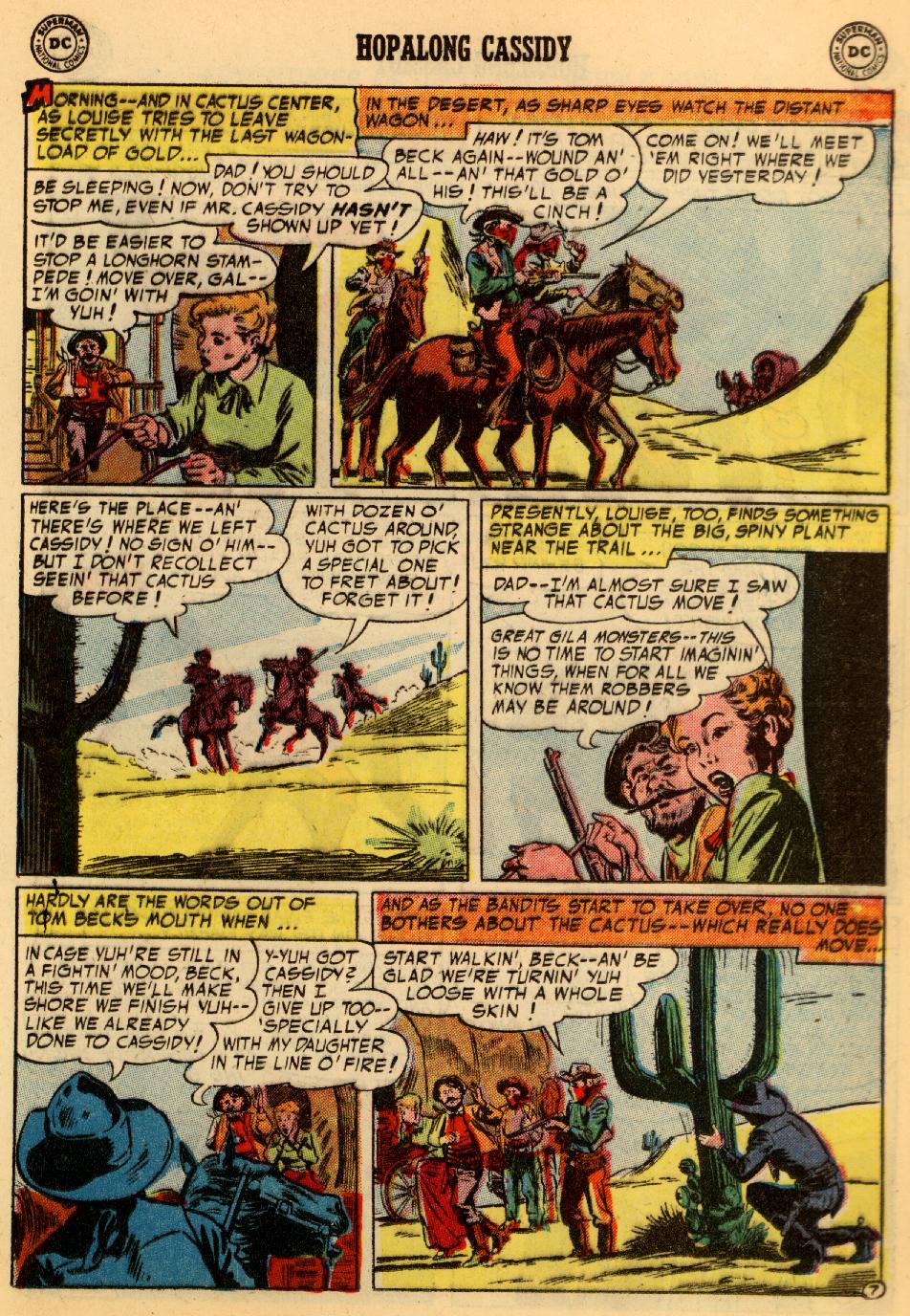 Read online Hopalong Cassidy comic -  Issue #94 - 21