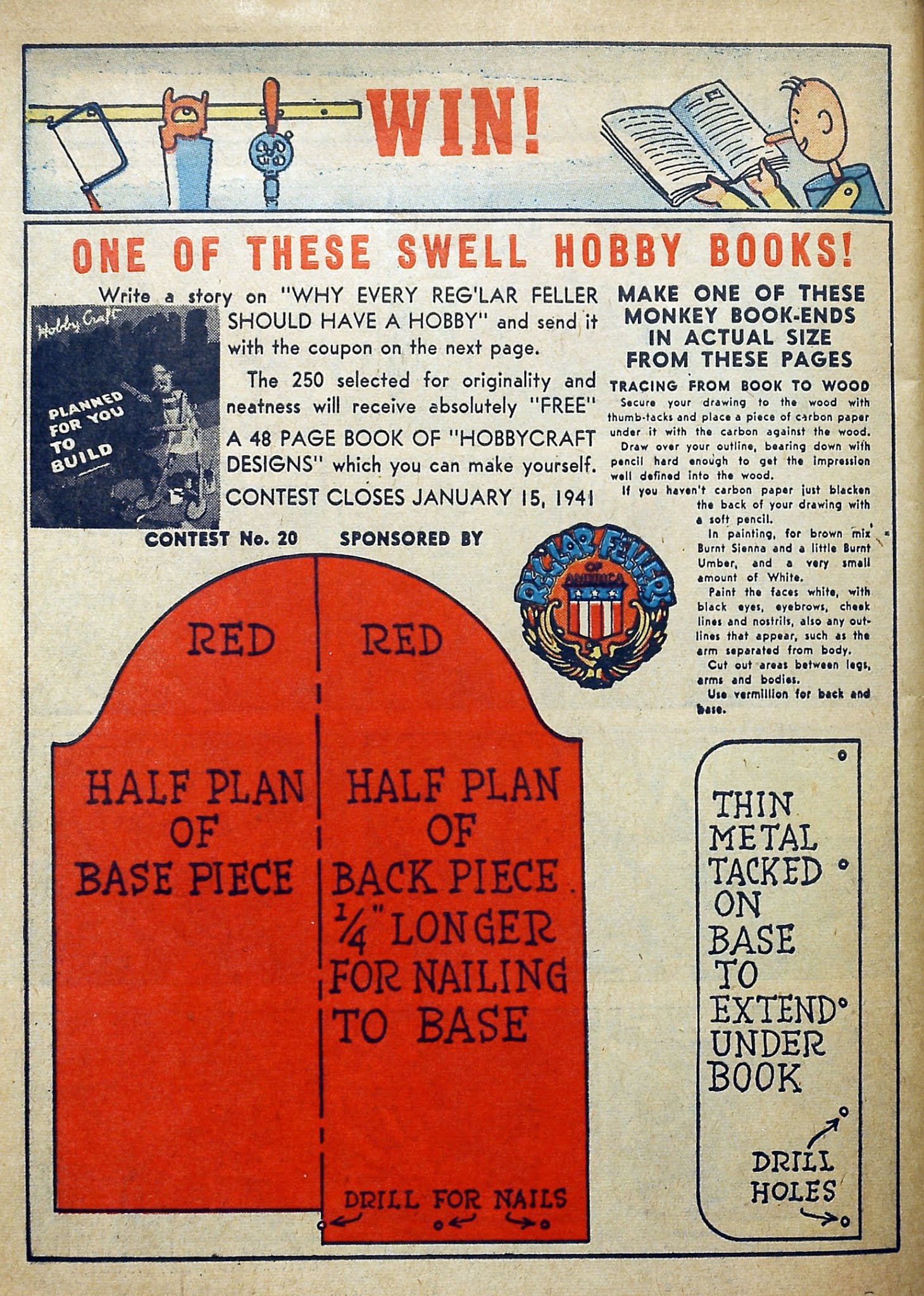 Read online Reg'lar Fellers Heroic Comics comic -  Issue #4 - 64