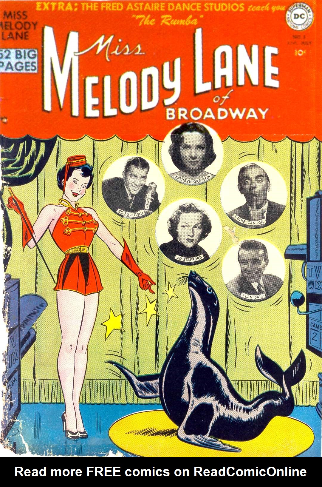 Read online Miss Melody Lane of Broadway comic -  Issue #3 - 1