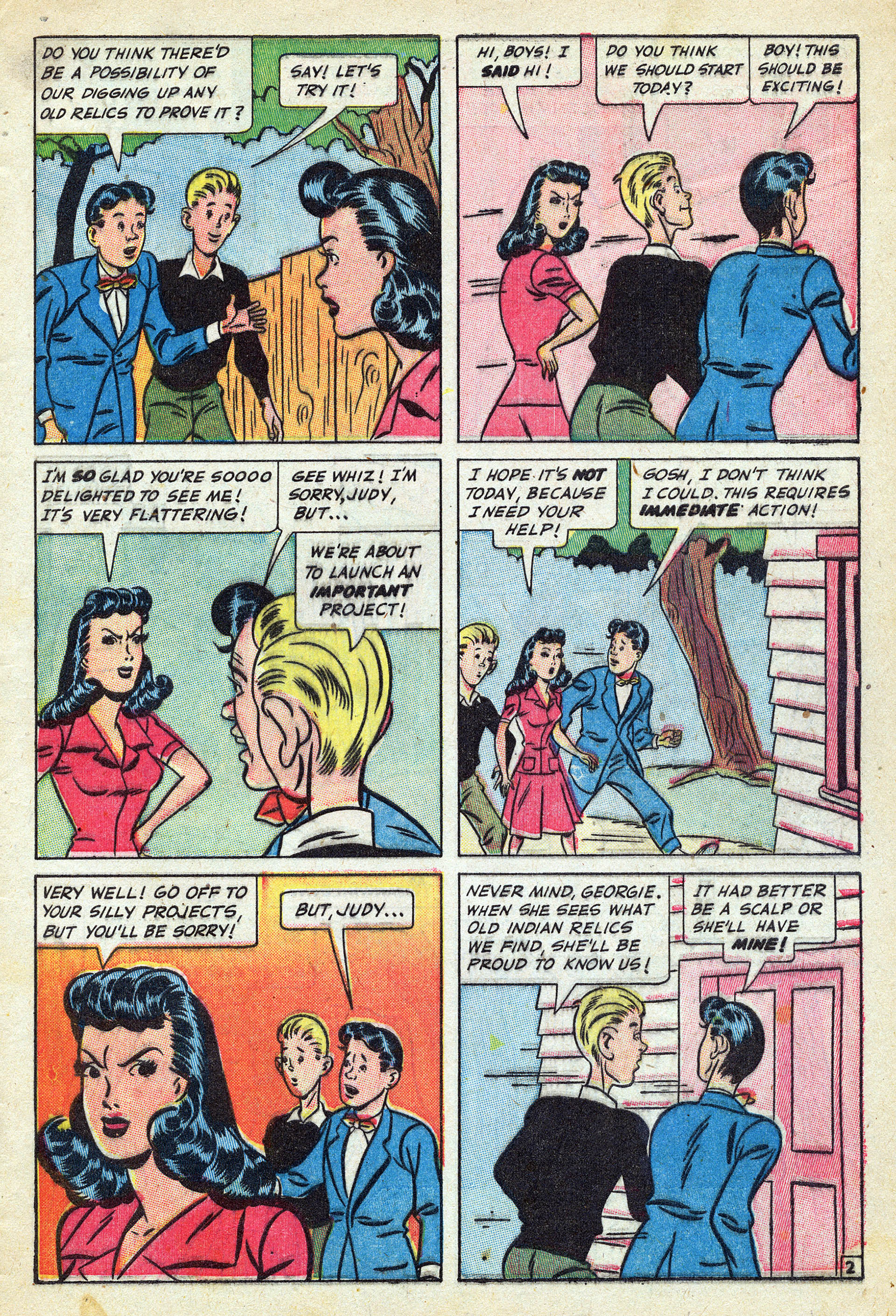 Read online Georgie Comics (1945) comic -  Issue #9 - 13