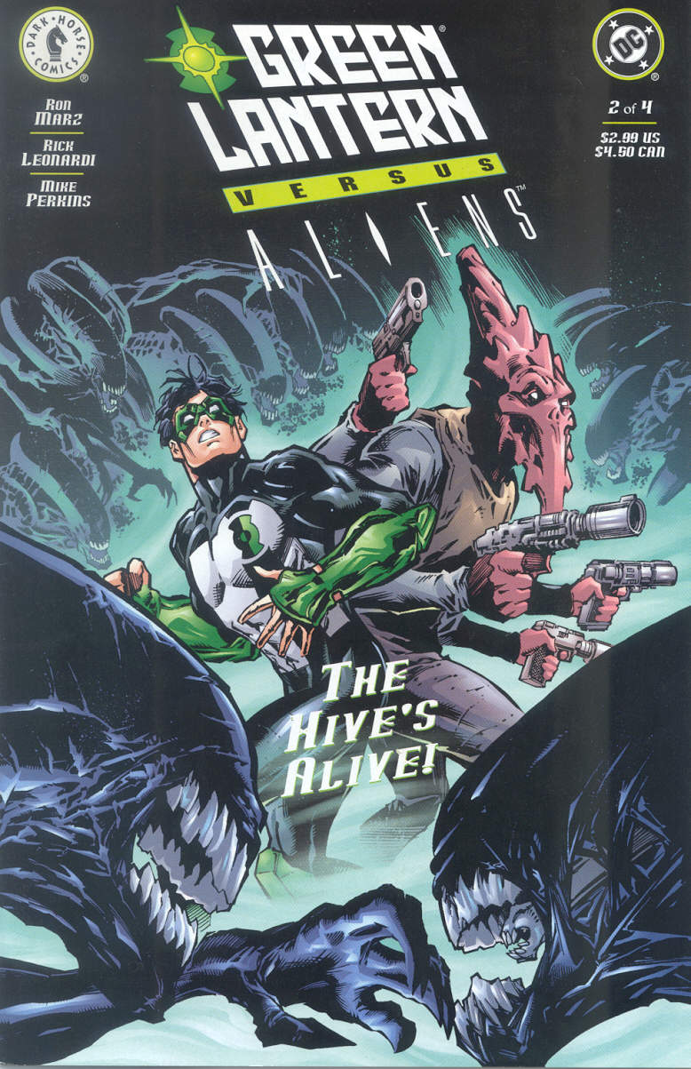 Green Lantern vs. Aliens issue 2 - Page 1