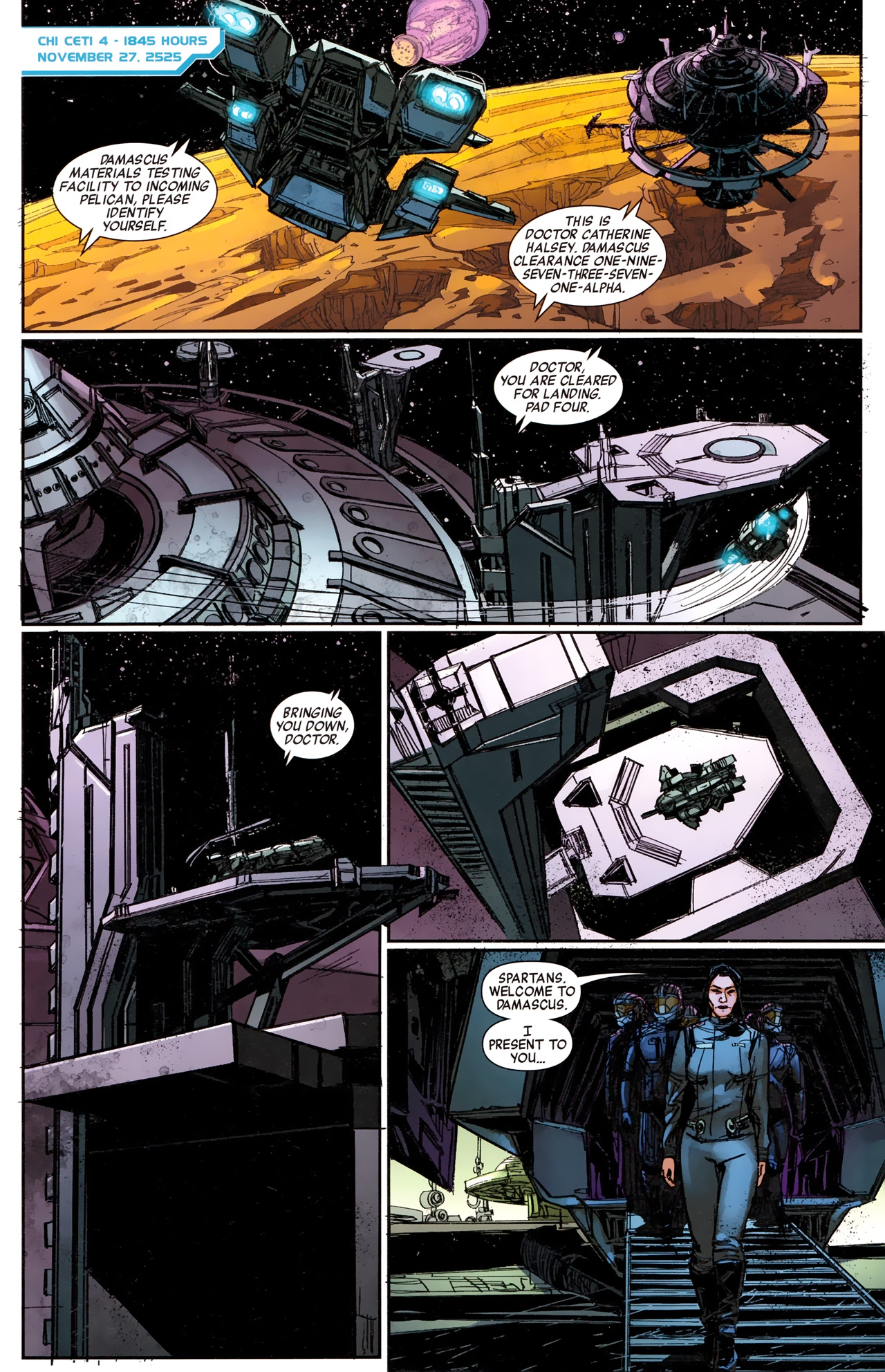 Read online Halo: Fall Of Reach - Covenant comic -  Issue #1 - 11