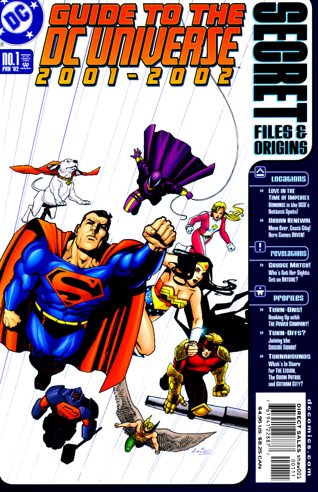 Read online Secret Files & Origins Guide to the DC Universe 2000 comic -  Issue #2 - 1