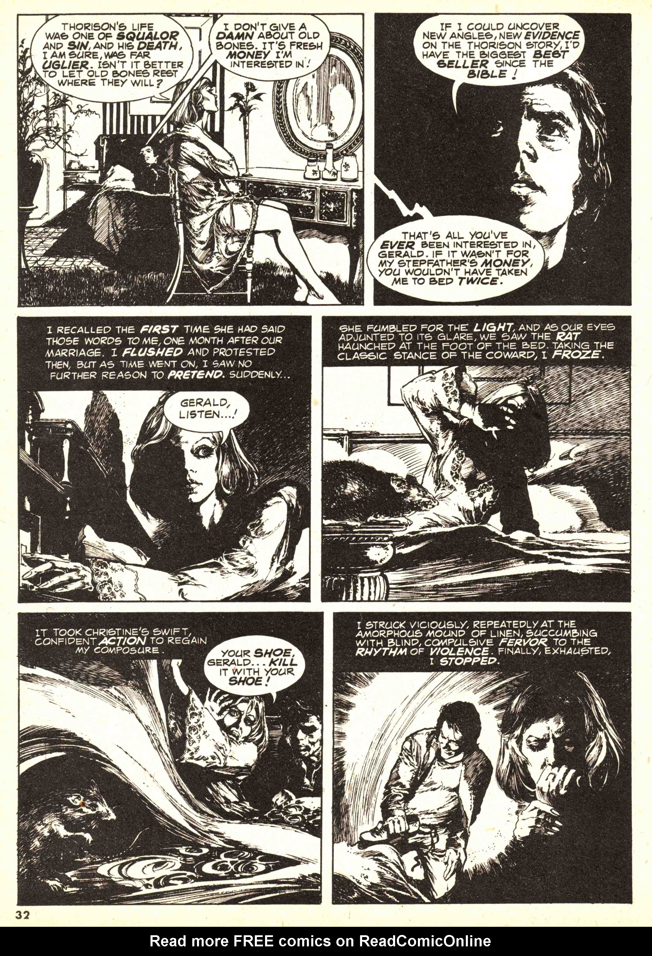 Read online Vampirella (1969) comic -  Issue #52 - 32