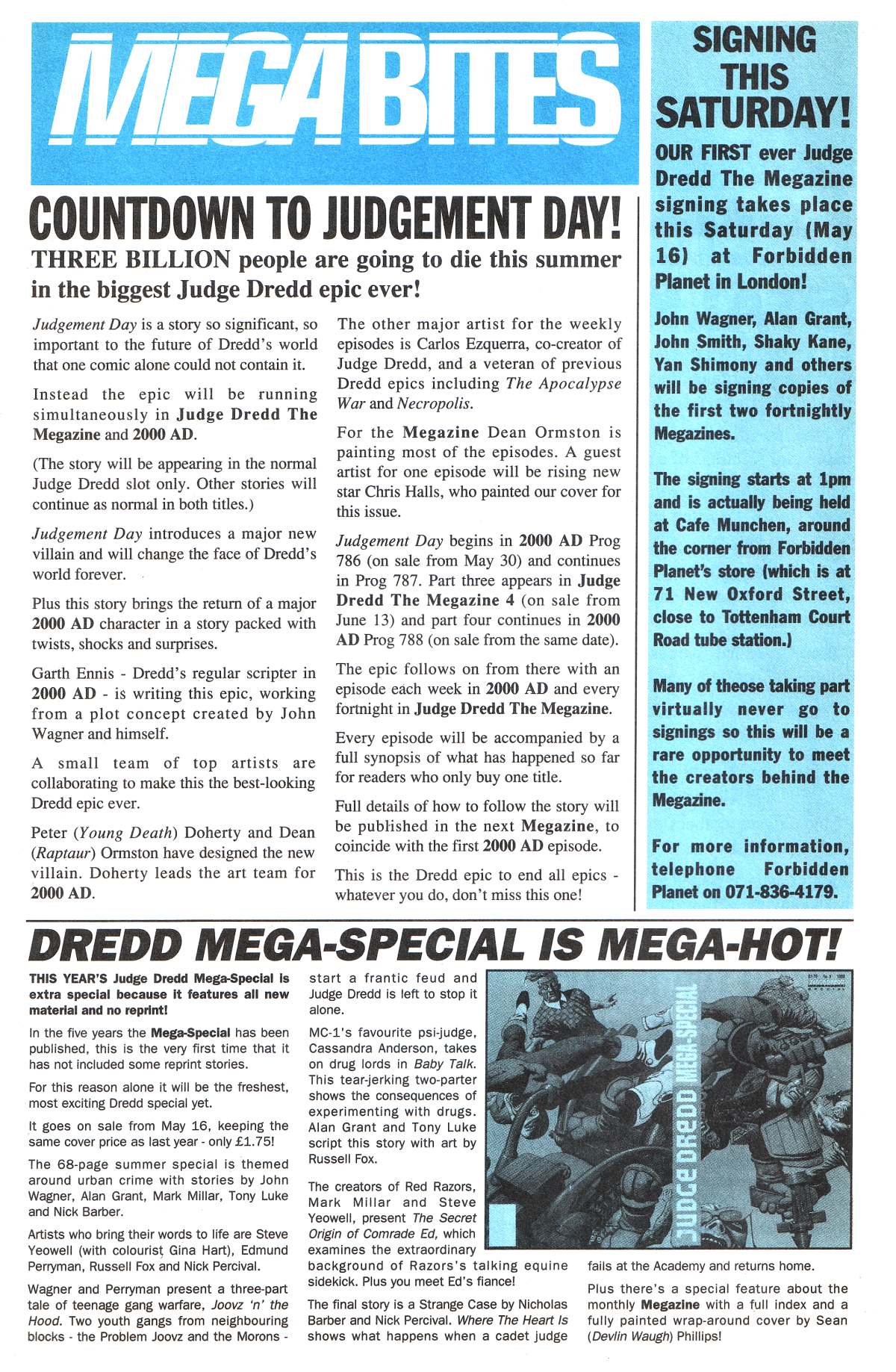 Read online Judge Dredd: The Megazine (vol. 2) comic -  Issue #2 - 20