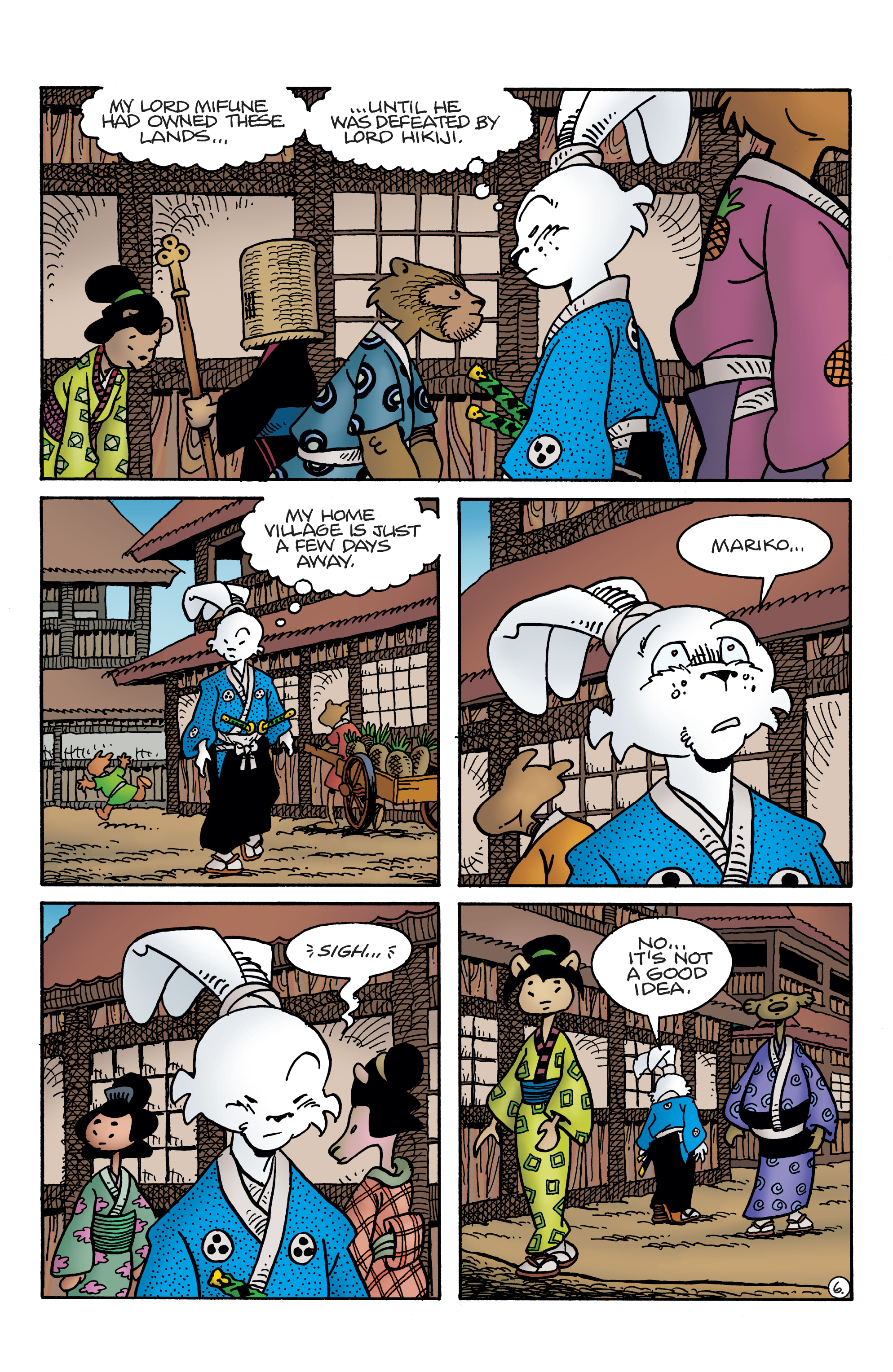 Read online Usagi Yojimbo (2019) comic -  Issue #8 - 8