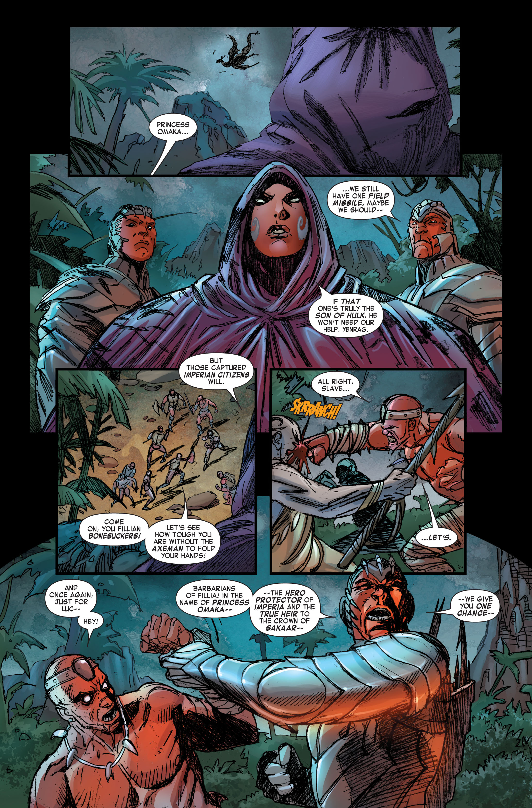 Read online Skaar: Son of Hulk comic -  Issue #2 - 9
