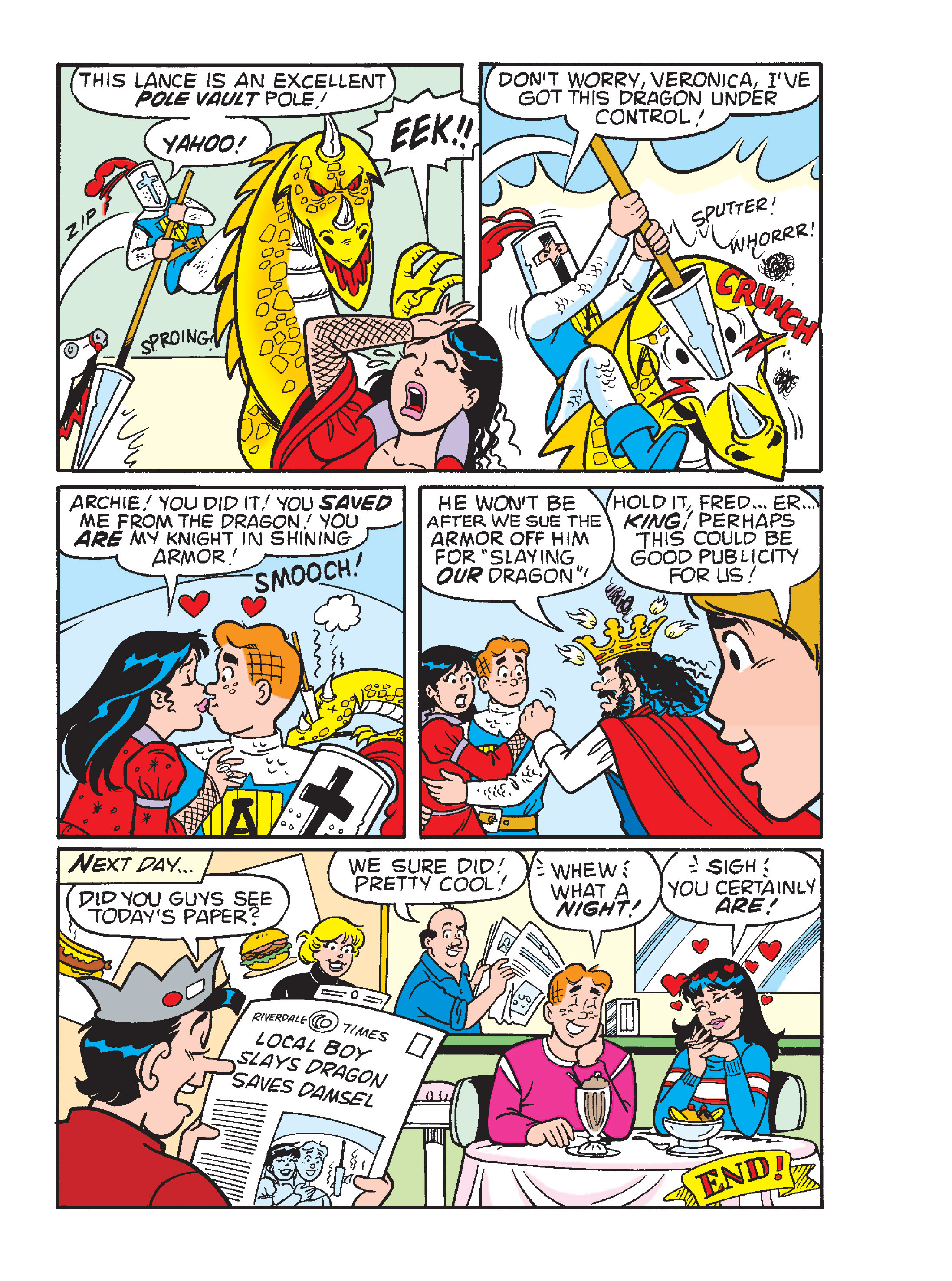 Read online Archie's Funhouse Double Digest comic -  Issue #15 - 233