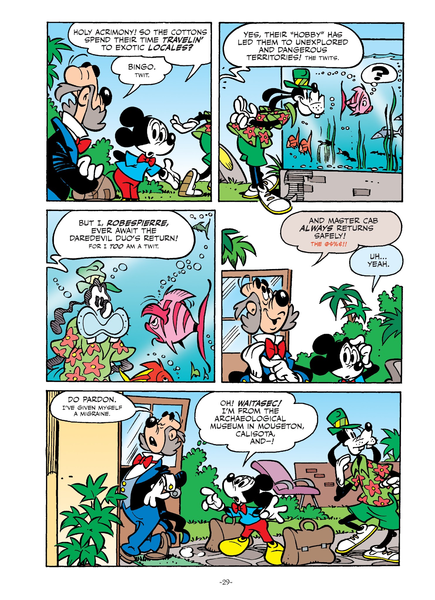 Read online Mickey and Donald: The Search For the Zodiac Stone comic -  Issue # TPB - 28