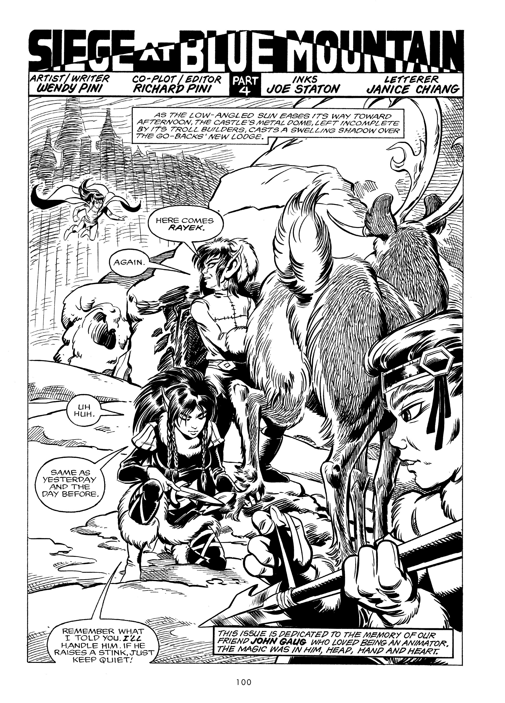 Read online The Complete ElfQuest comic -  Issue # TPB 2 (Part 2) - 1