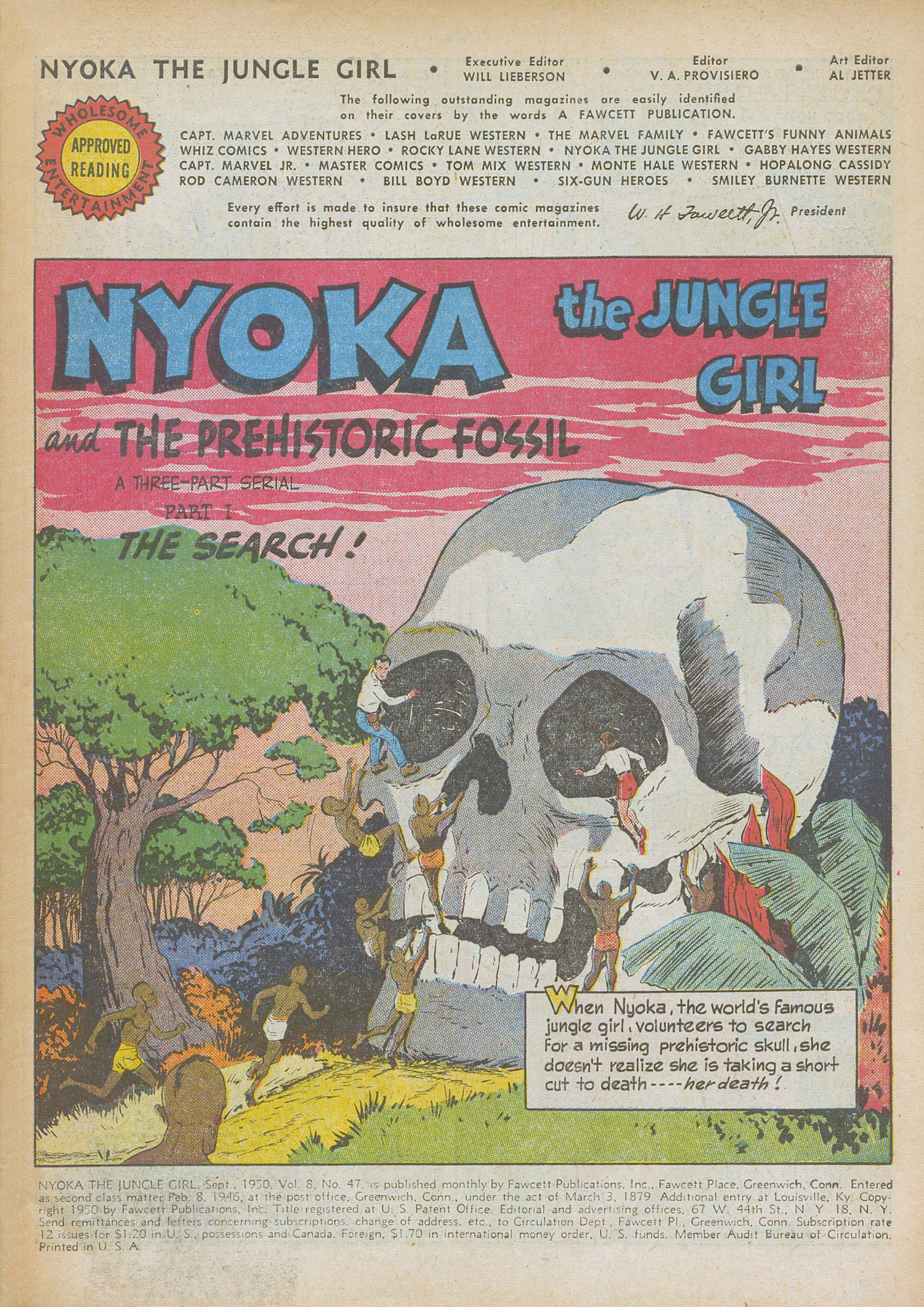 Read online Nyoka the Jungle Girl (1945) comic -  Issue #47 - 3