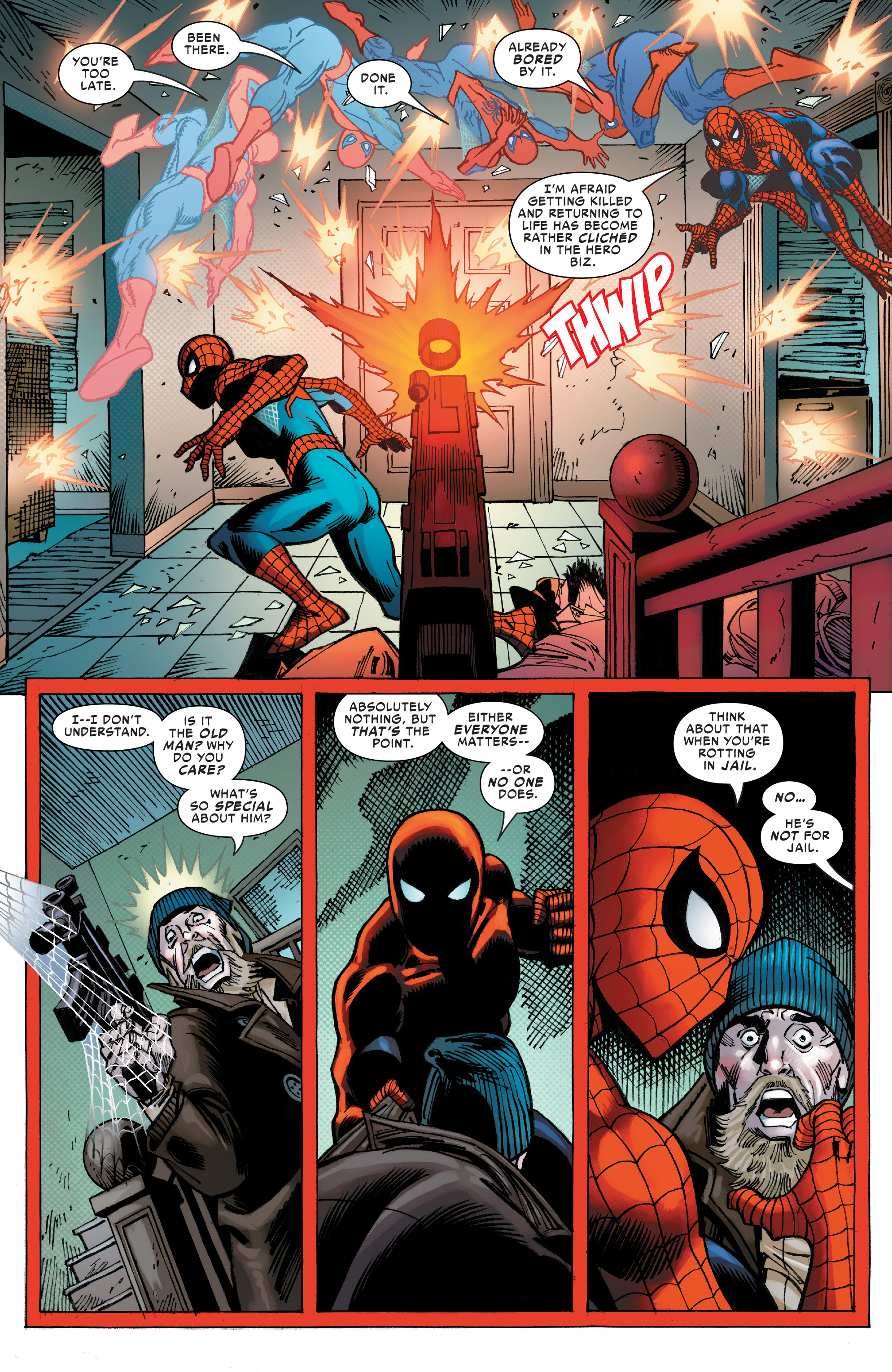 Read online The Sensational Spider-Man: Self-Improvement comic -  Issue # Full - 33