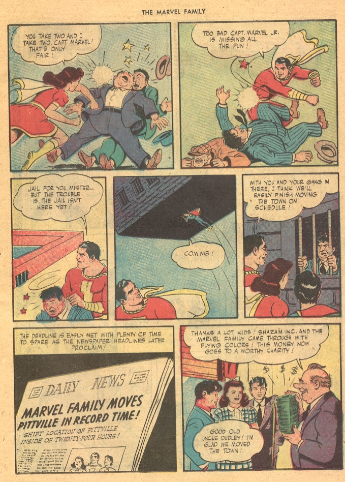 Read online The Marvel Family comic -  Issue #3 - 11