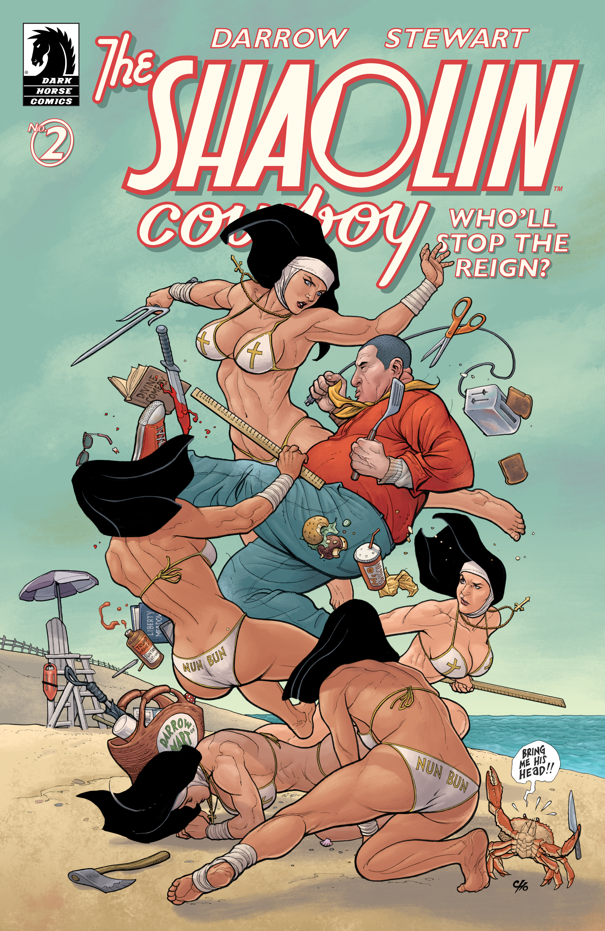 Read online The Shaolin Cowboy: Who'll Stop the Reign? comic -  Issue #2 - 2