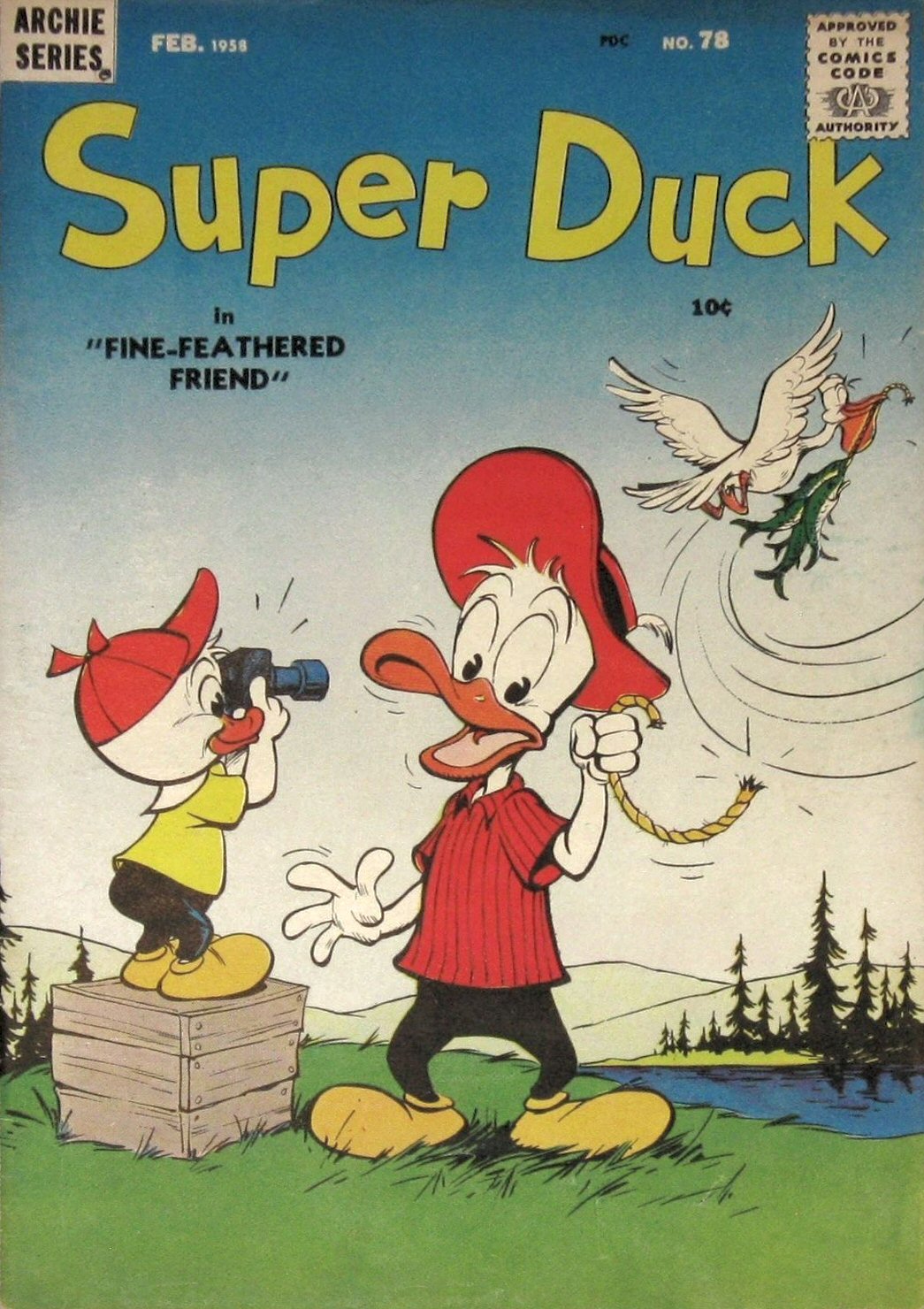 Read online Super Duck Comics comic -  Issue #78 - 1