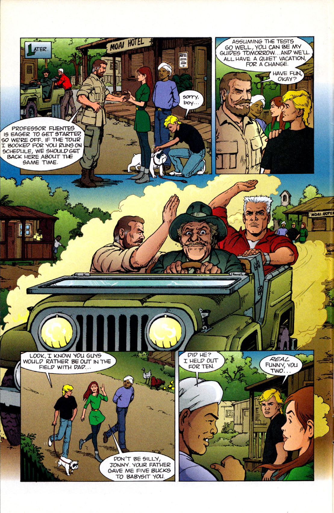 Read online The Real Adventures of Jonny Quest comic -  Issue #12 - 8