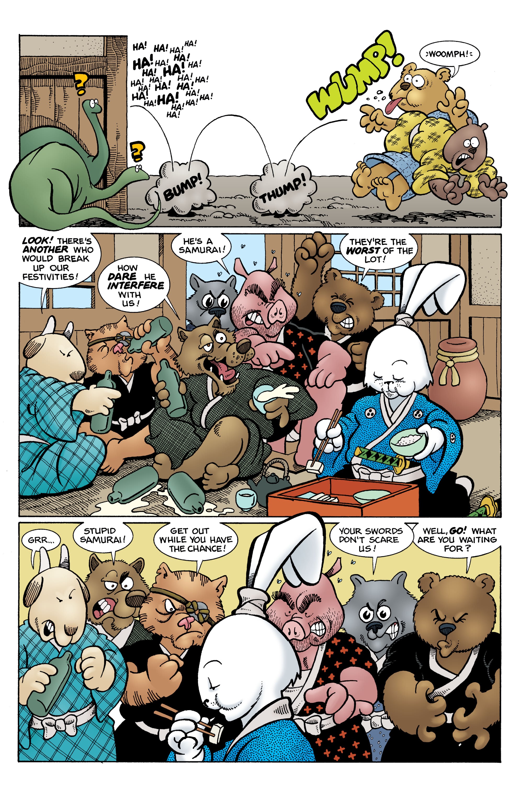 Read online Usagi Yojimbo Color Classics comic -  Issue #6 - 8
