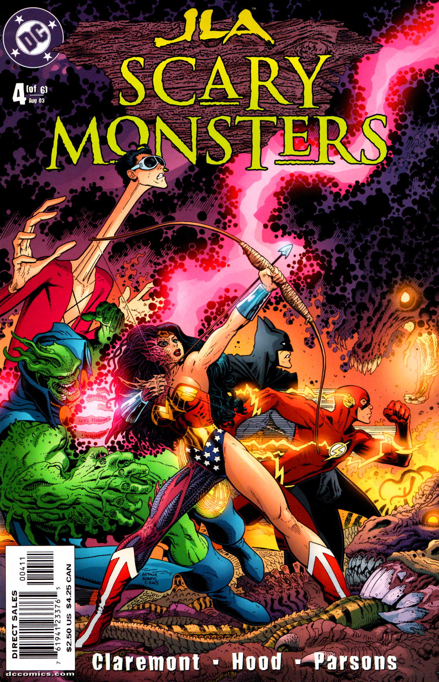 Read online JLA: Scary Monsters comic -  Issue #4 - 1
