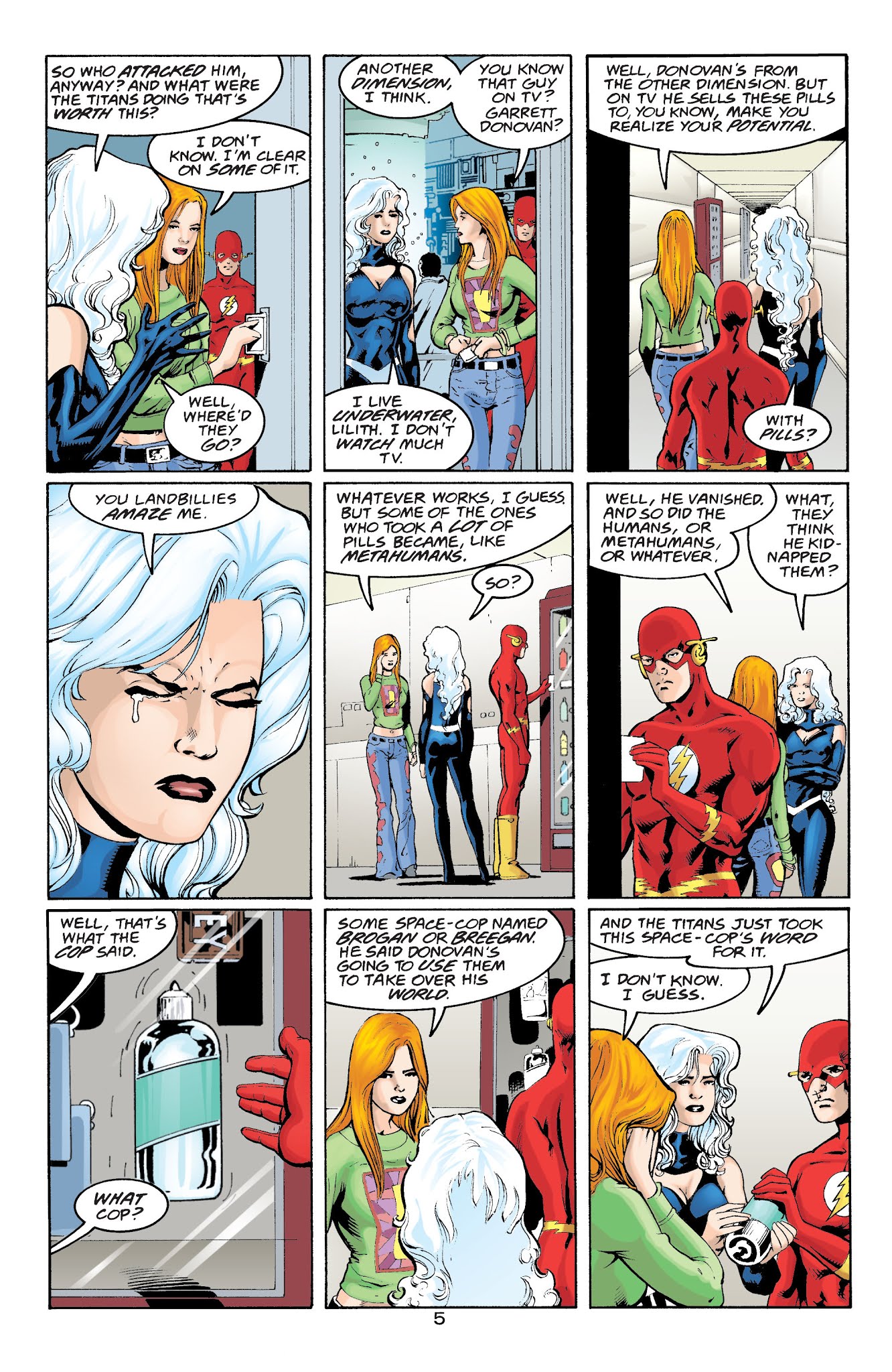 Read online The Titans (1999) comic -  Issue #43 - 5