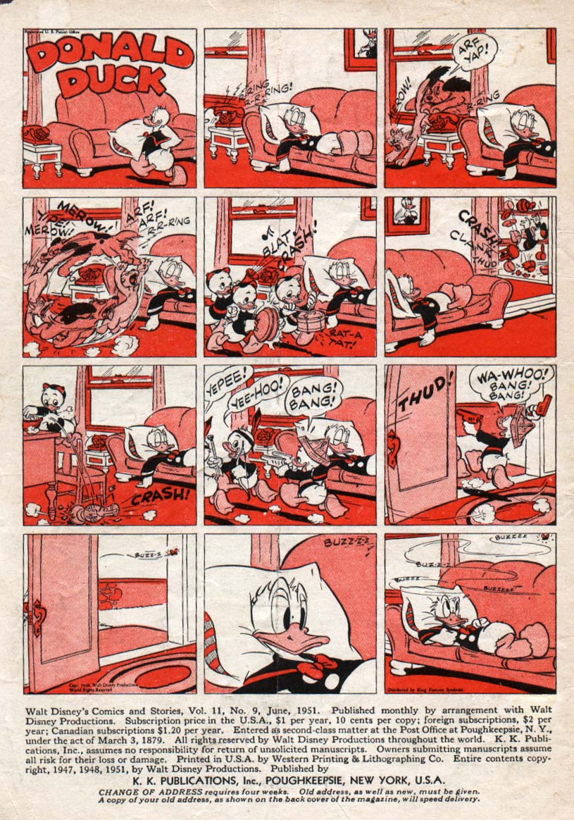 Walt Disney's Comics and Stories issue 129 - Page 2