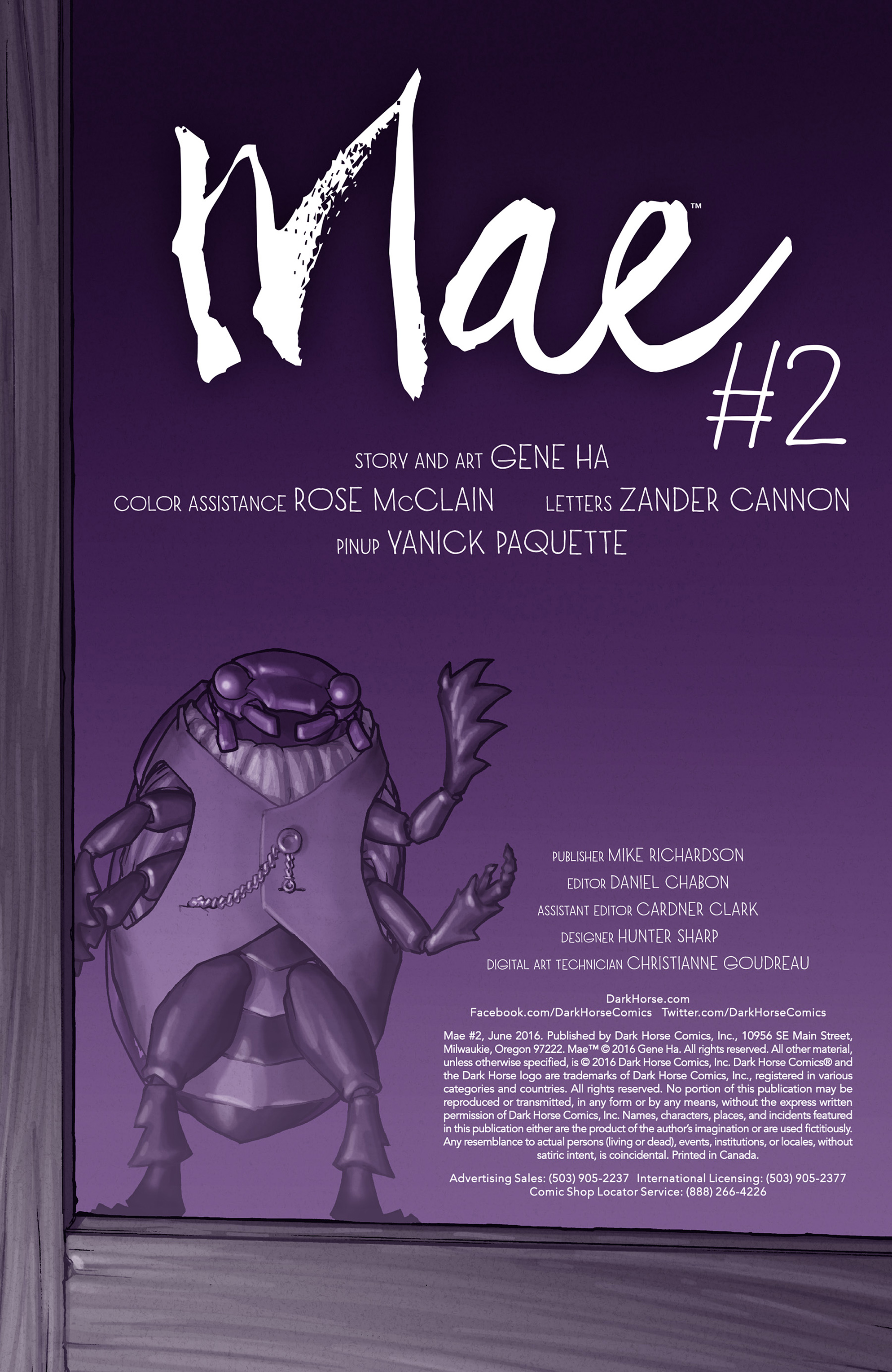Read online Mae (2016) comic -  Issue #2 - 2