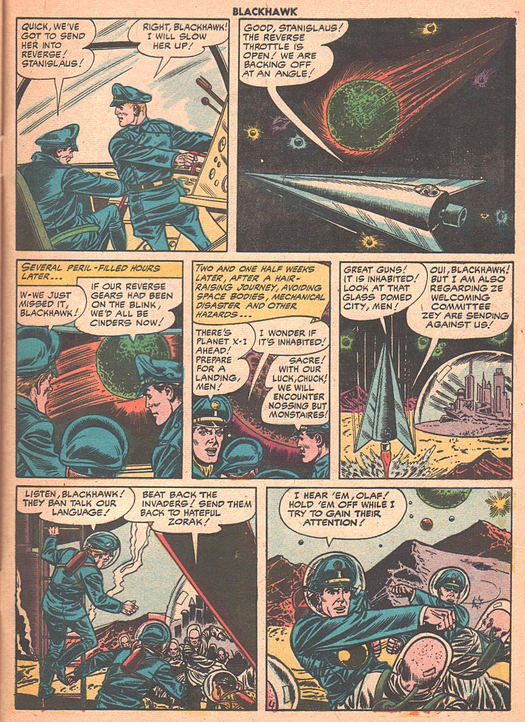 Read online Blackhawk (1957) comic -  Issue #103 - 29