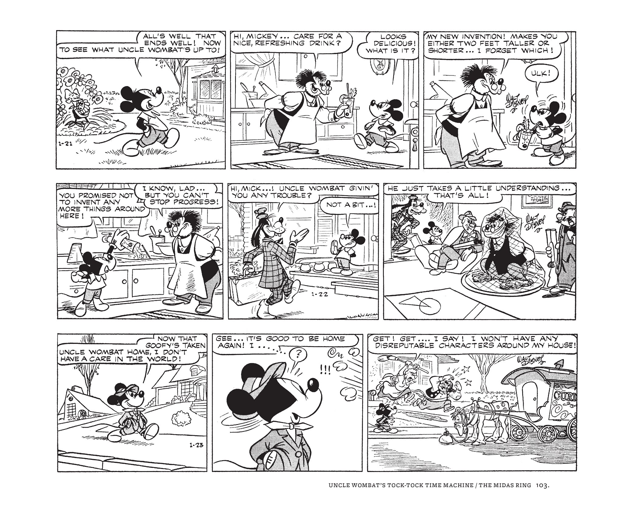 Read online Walt Disney's Mickey Mouse by Floyd Gottfredson comic -  Issue # TPB 11 (Part 2) - 3