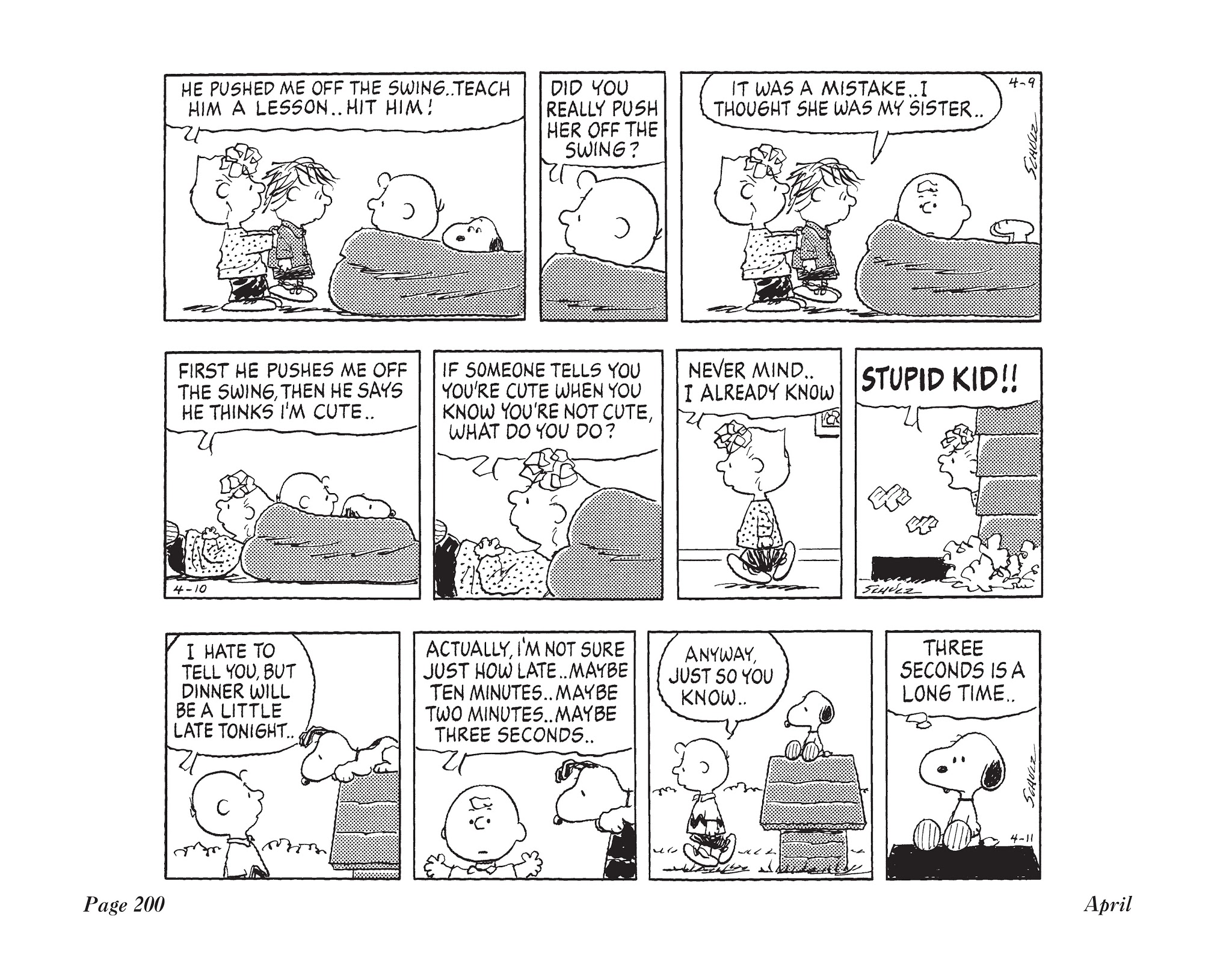 Read online The Complete Peanuts comic -  Issue # TPB 24 - 213