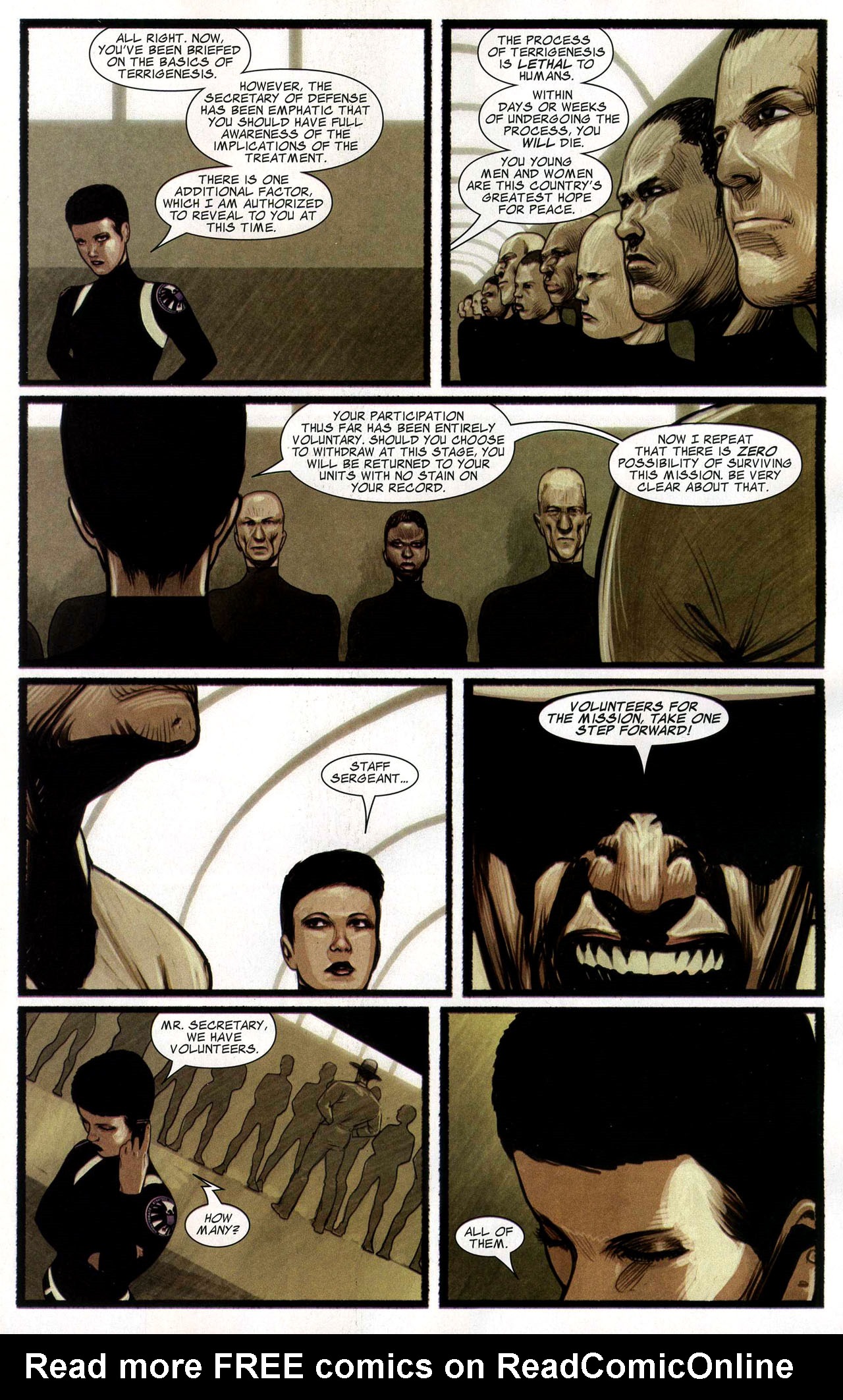 Read online Silent War comic -  Issue #4 - 19