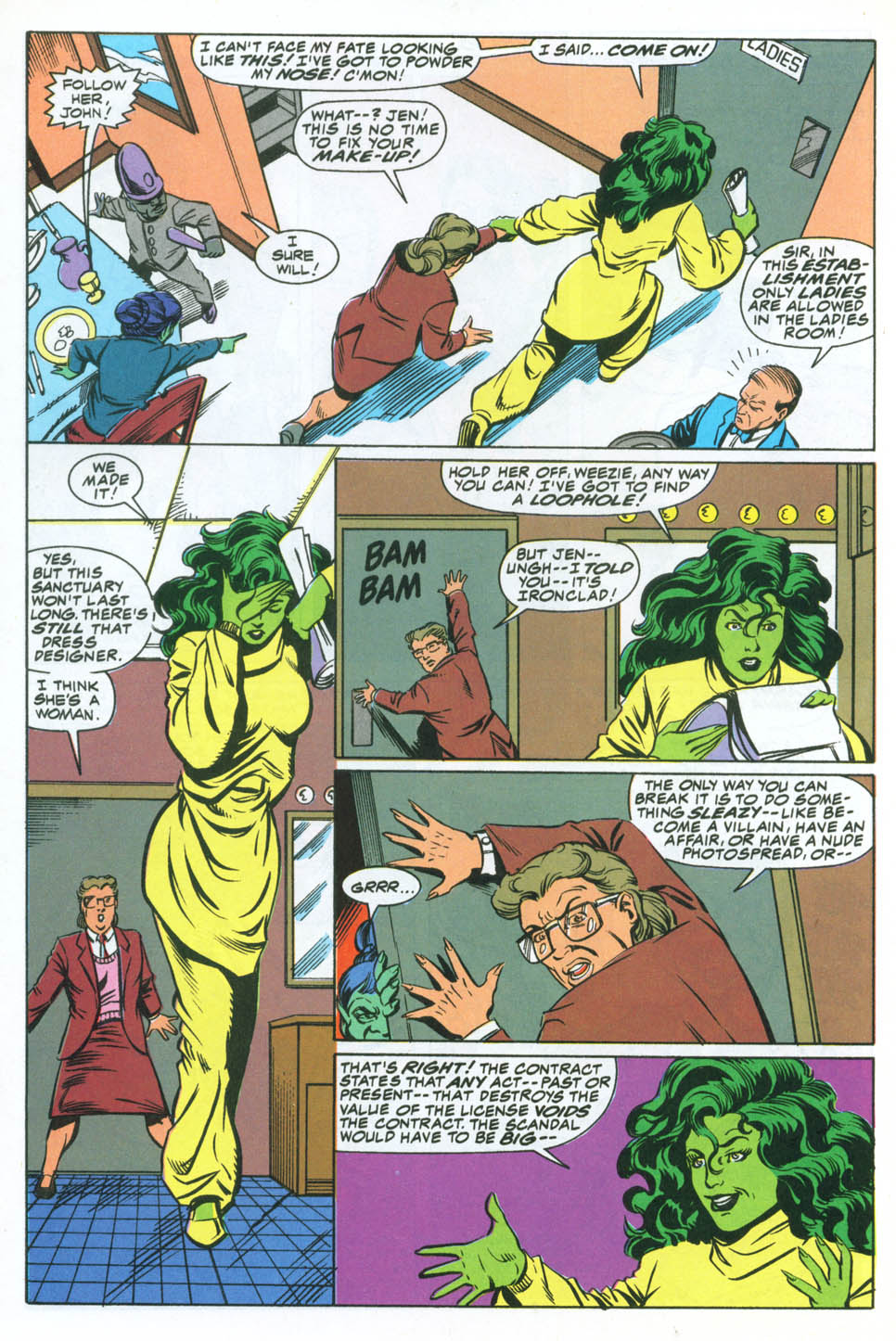 Read online The Sensational She-Hulk comic -  Issue #28 - 17