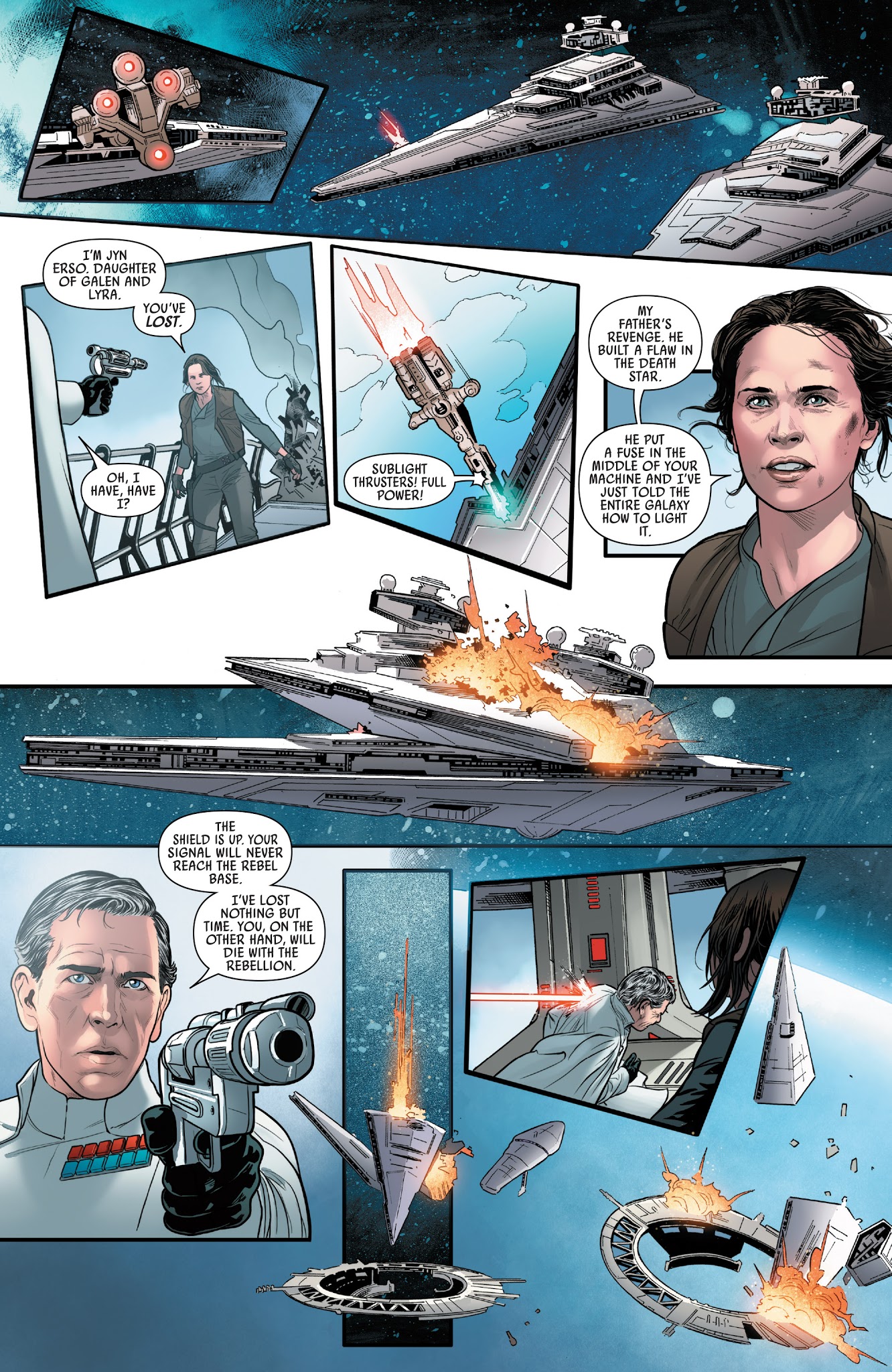 Read online Star Wars: Rogue One Adaptation comic -  Issue #6 - 17